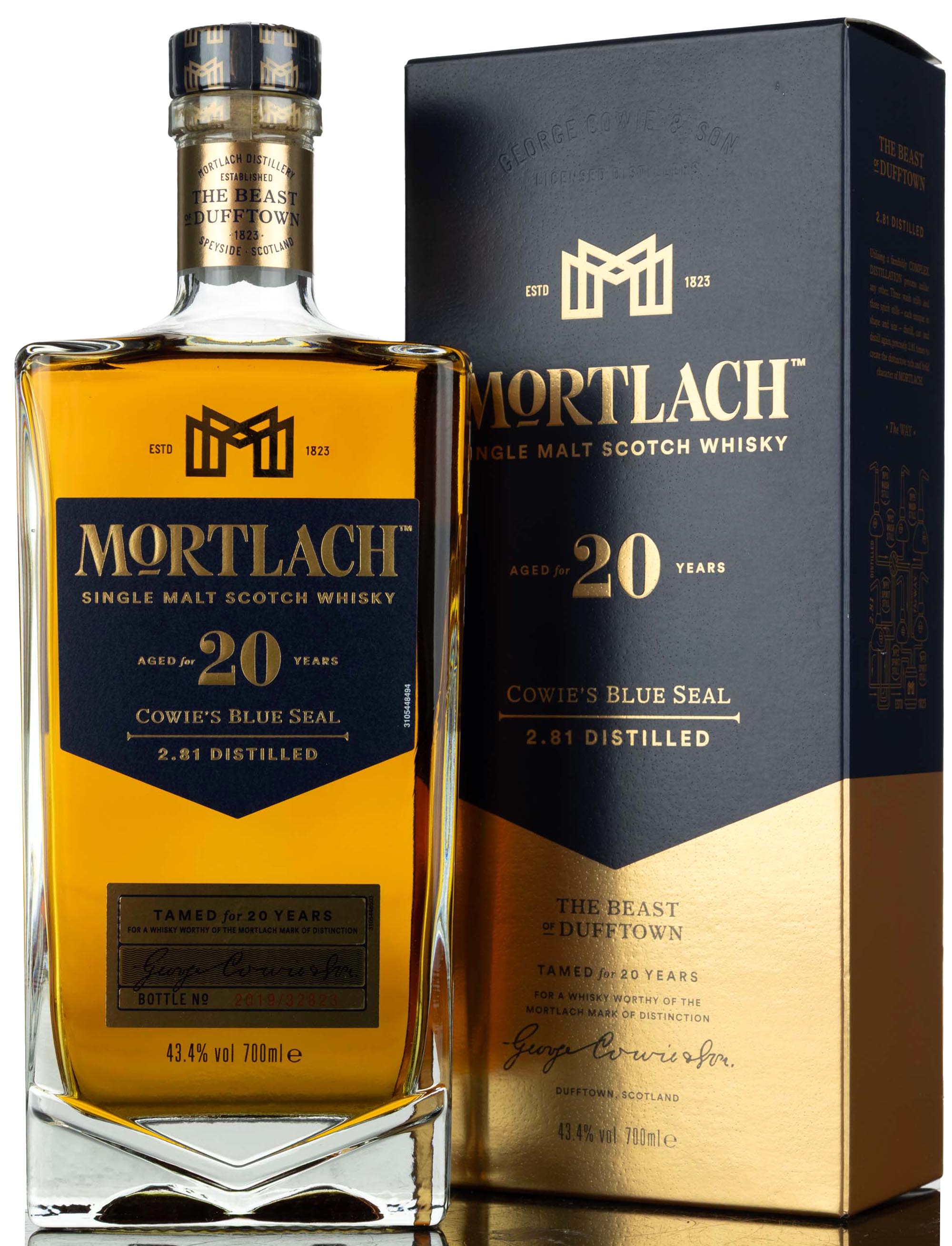 Mortlach 20 Year Old - Cowies Blue Seal - 2019 Release