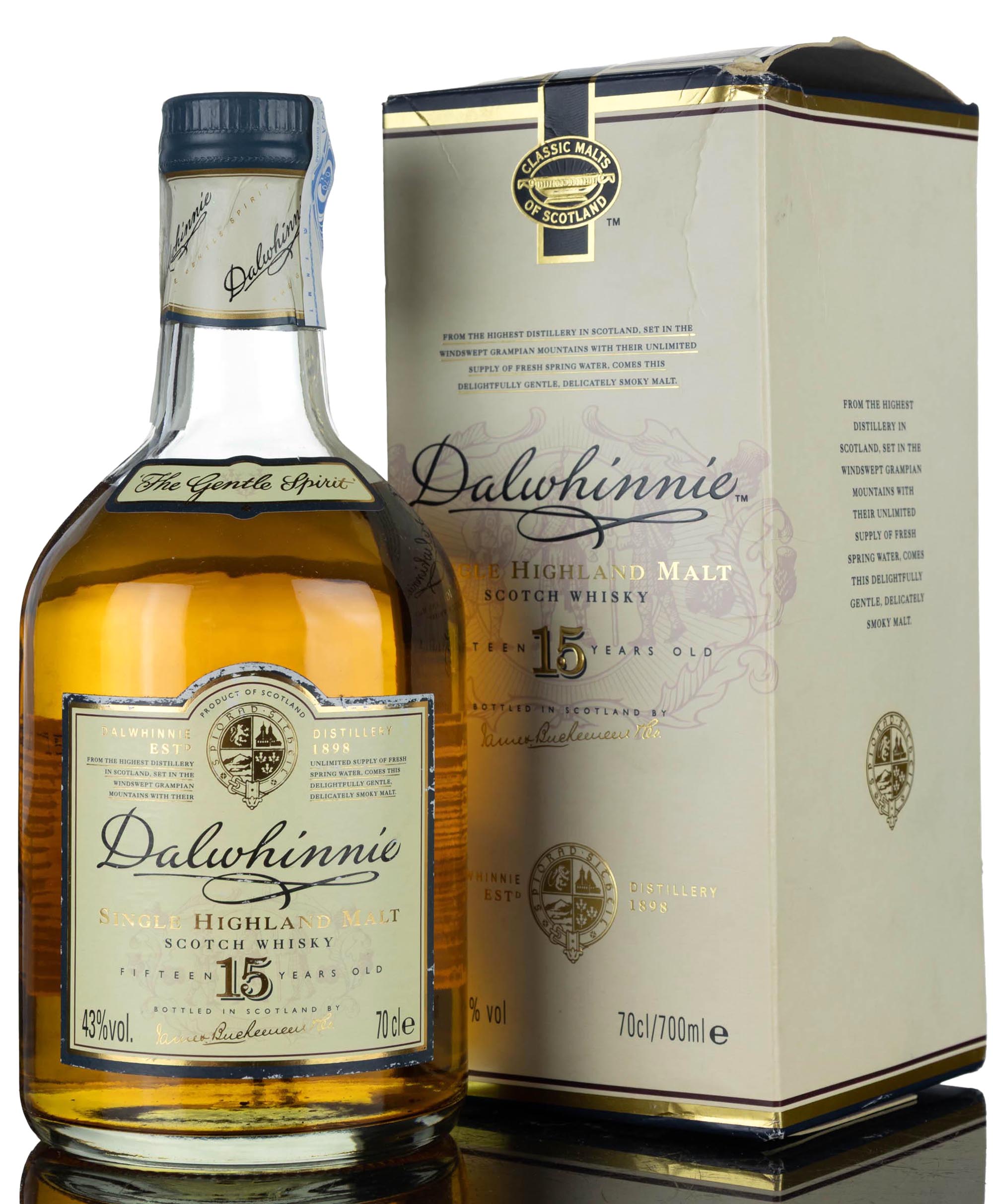 Dalwhinnie 15 Year Old - Early 2000s