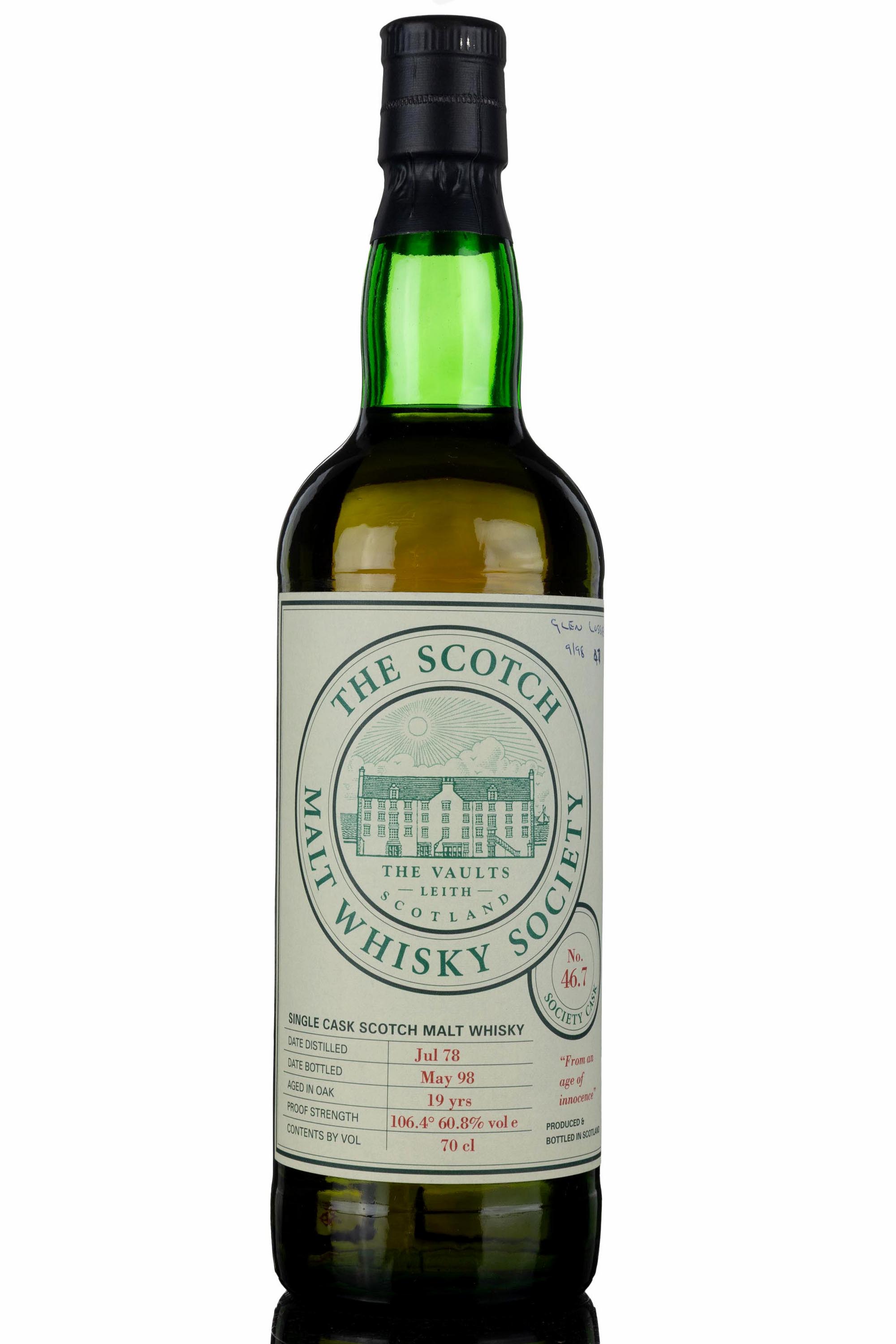 Glenlossie 1978-1998 - 19 Year Old - SMWS 46.7 - From An Age Of Innocence