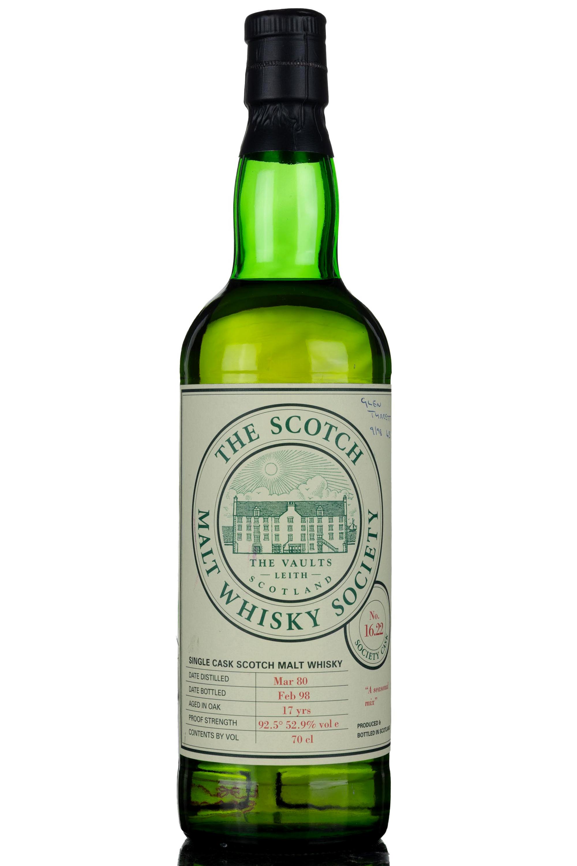 Glenturret 1980-1998 - 17 Year Old - SMWS 16.22 - A Seasonal Mix