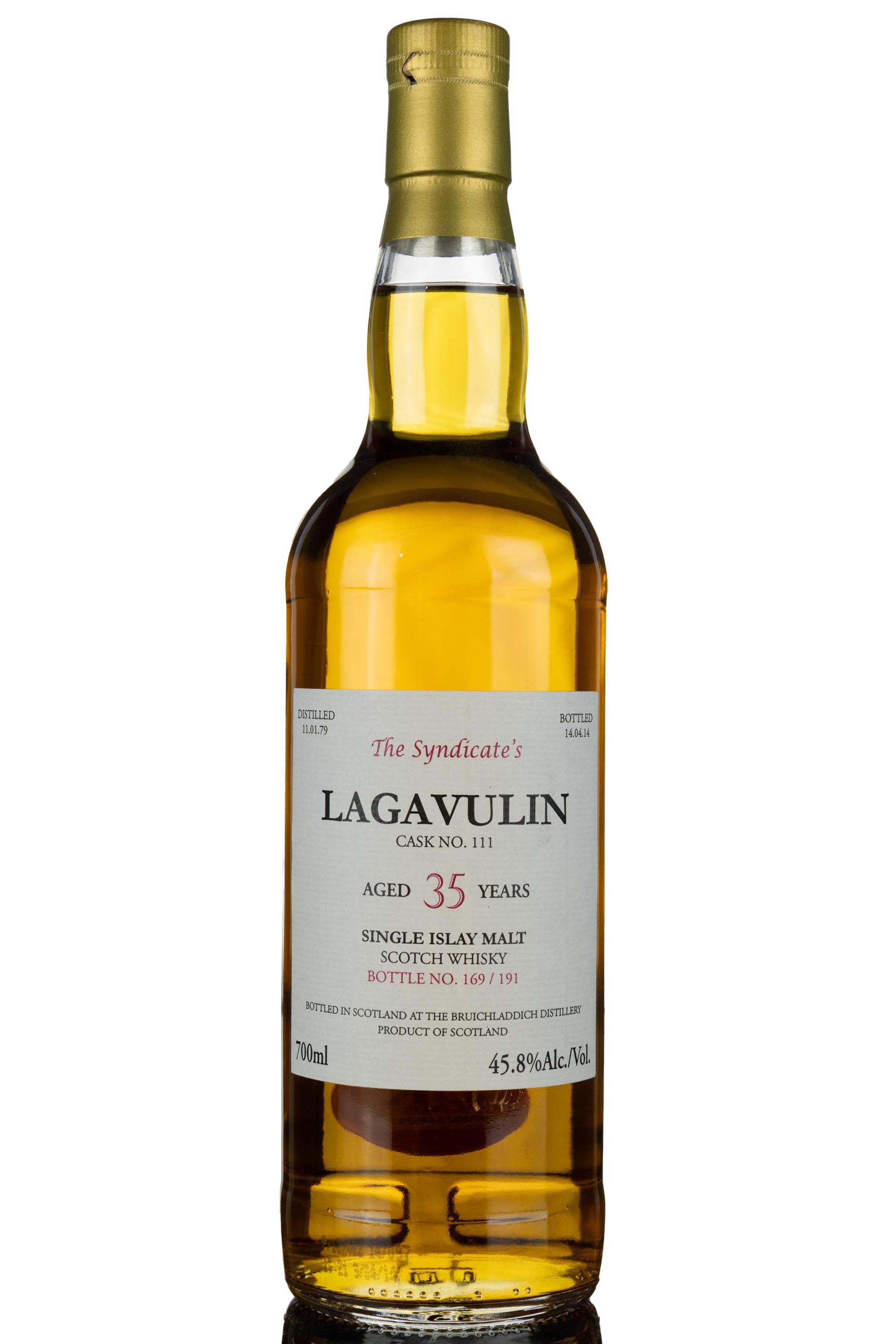 Lagavulin 1979-2014 - 35 Year Old - The Syndicates - Single Cask 111