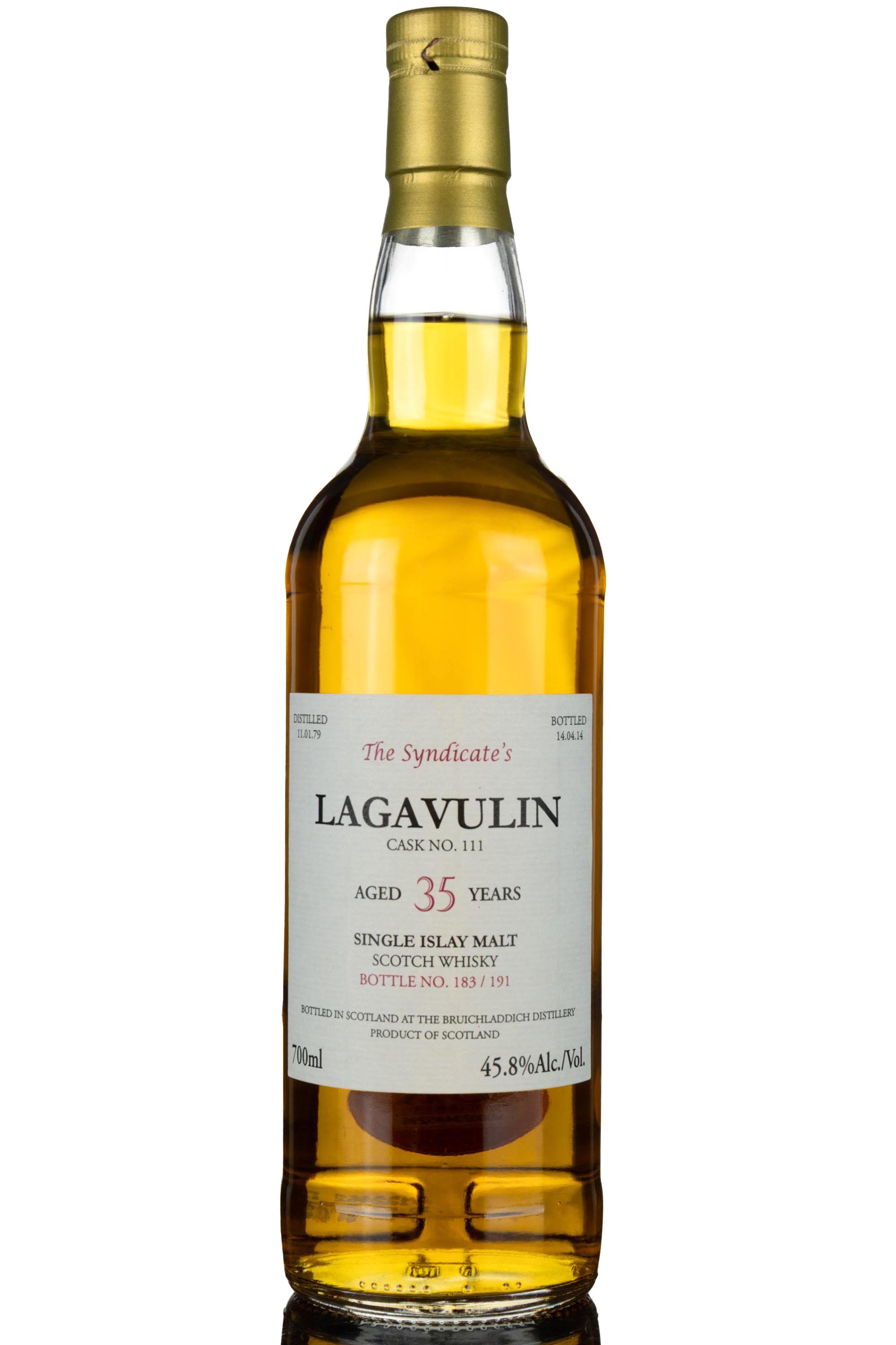 Lagavulin 1979-2014 - 35 Year Old - The Syndicates - Single Cask 111