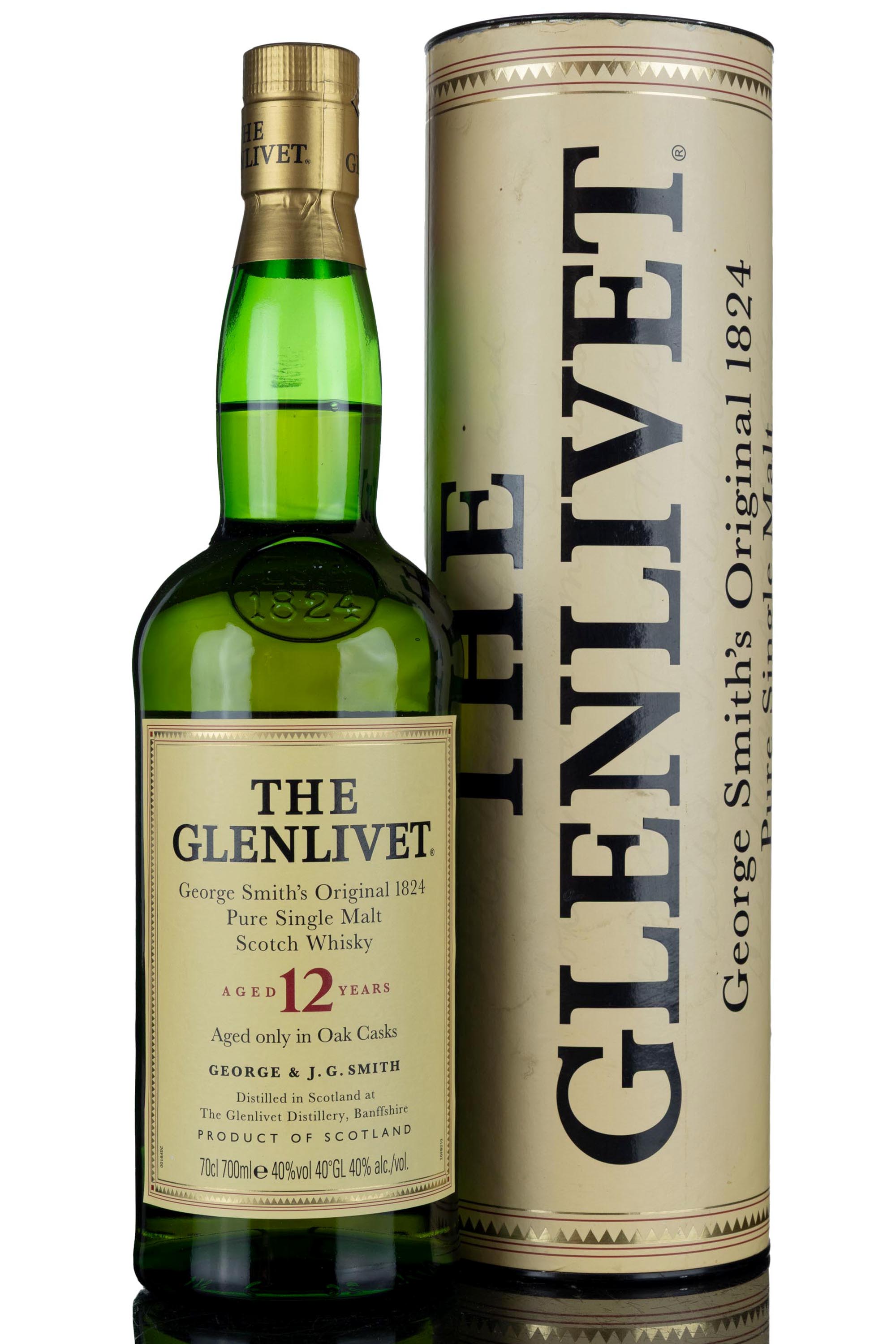 Glenlivet 12 Year Old - Early 2000s