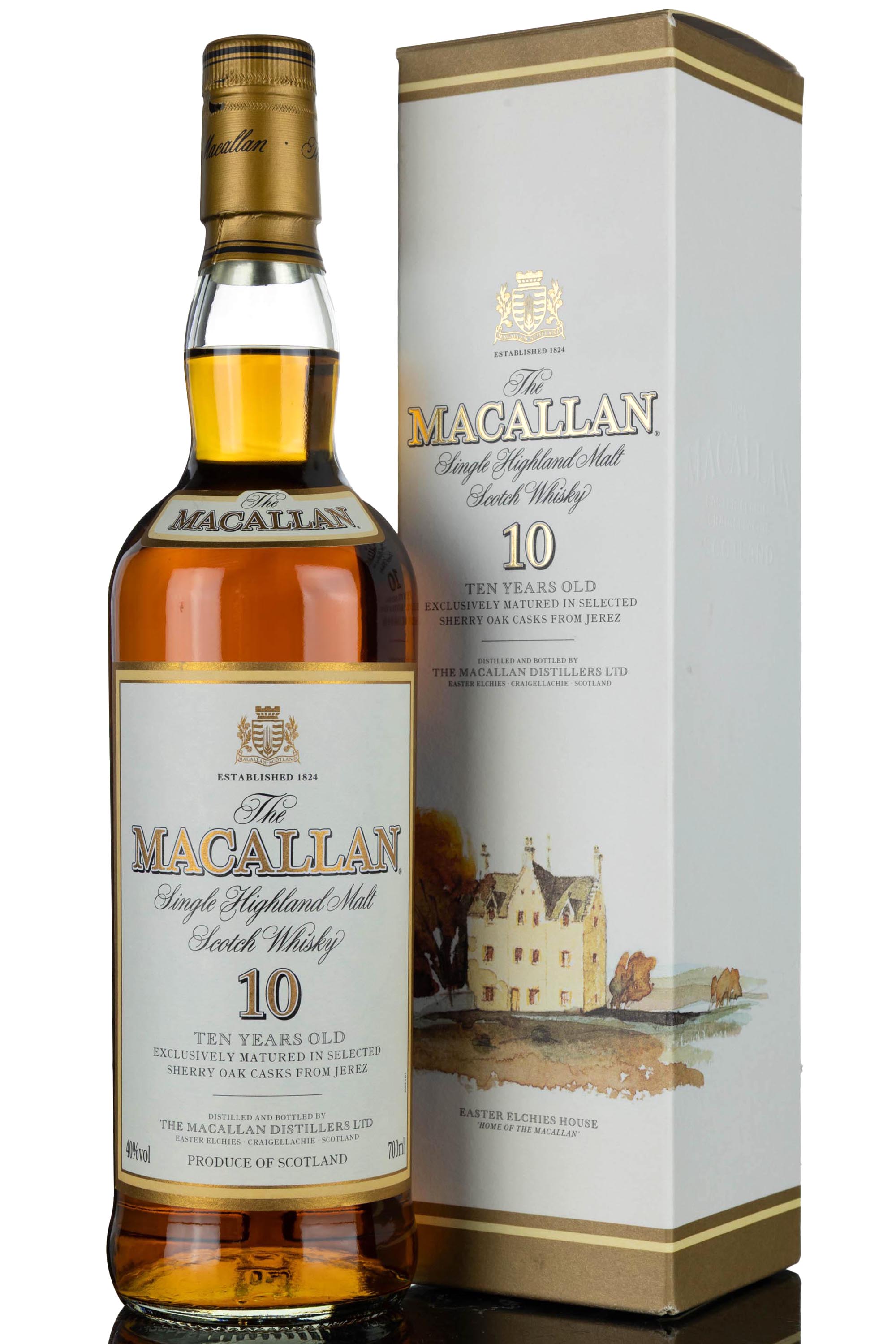 Macallan 10 Year Old - Sherry Cask - Early 2000s