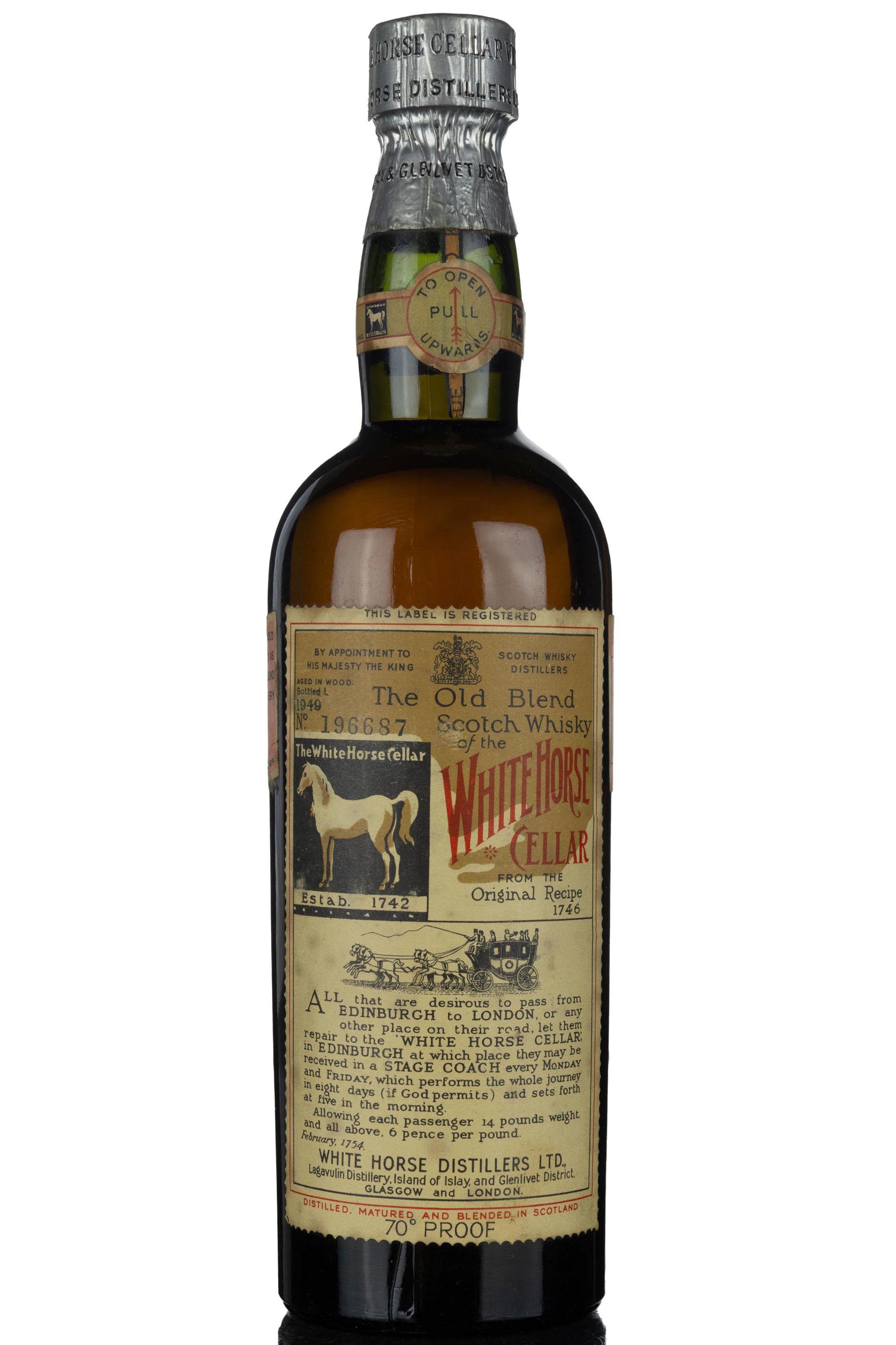 White Horse Cellar - Bottled 1949