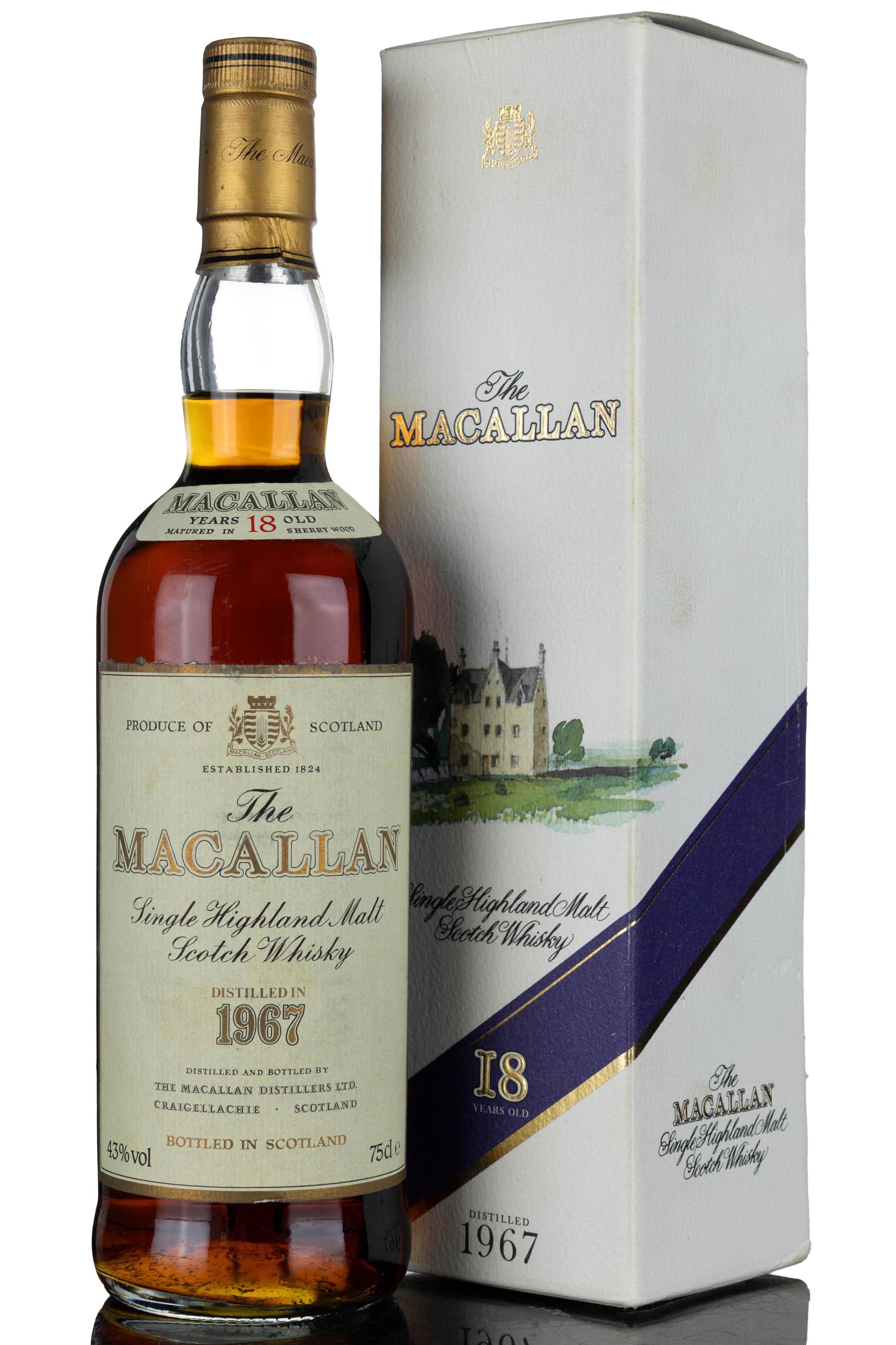 Macallan 1967 - 18 Year Old - Sherry Cask