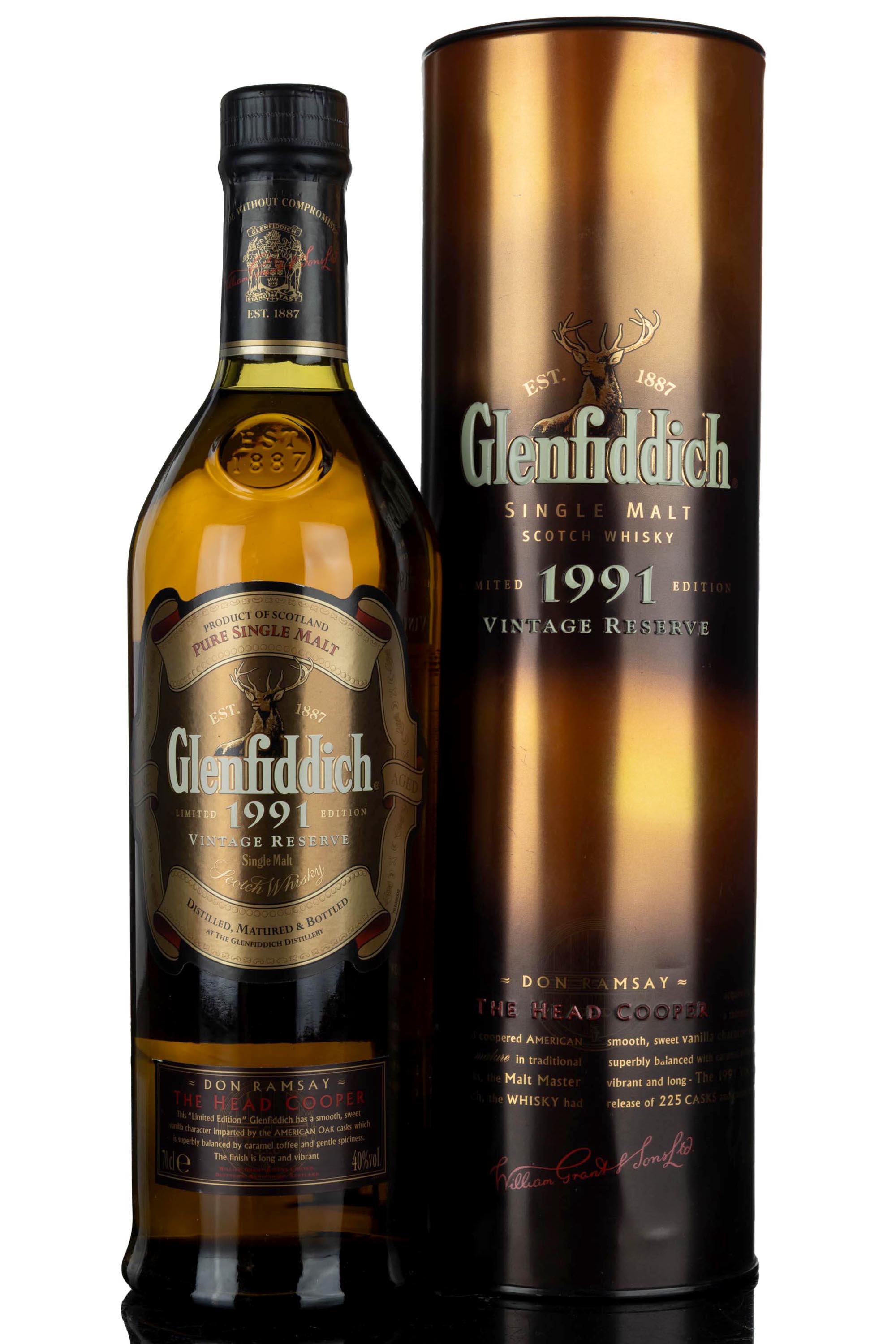 Glenfiddich 1991-2004 - Vintage Reserve - Don Ramsay 30th Anniversary