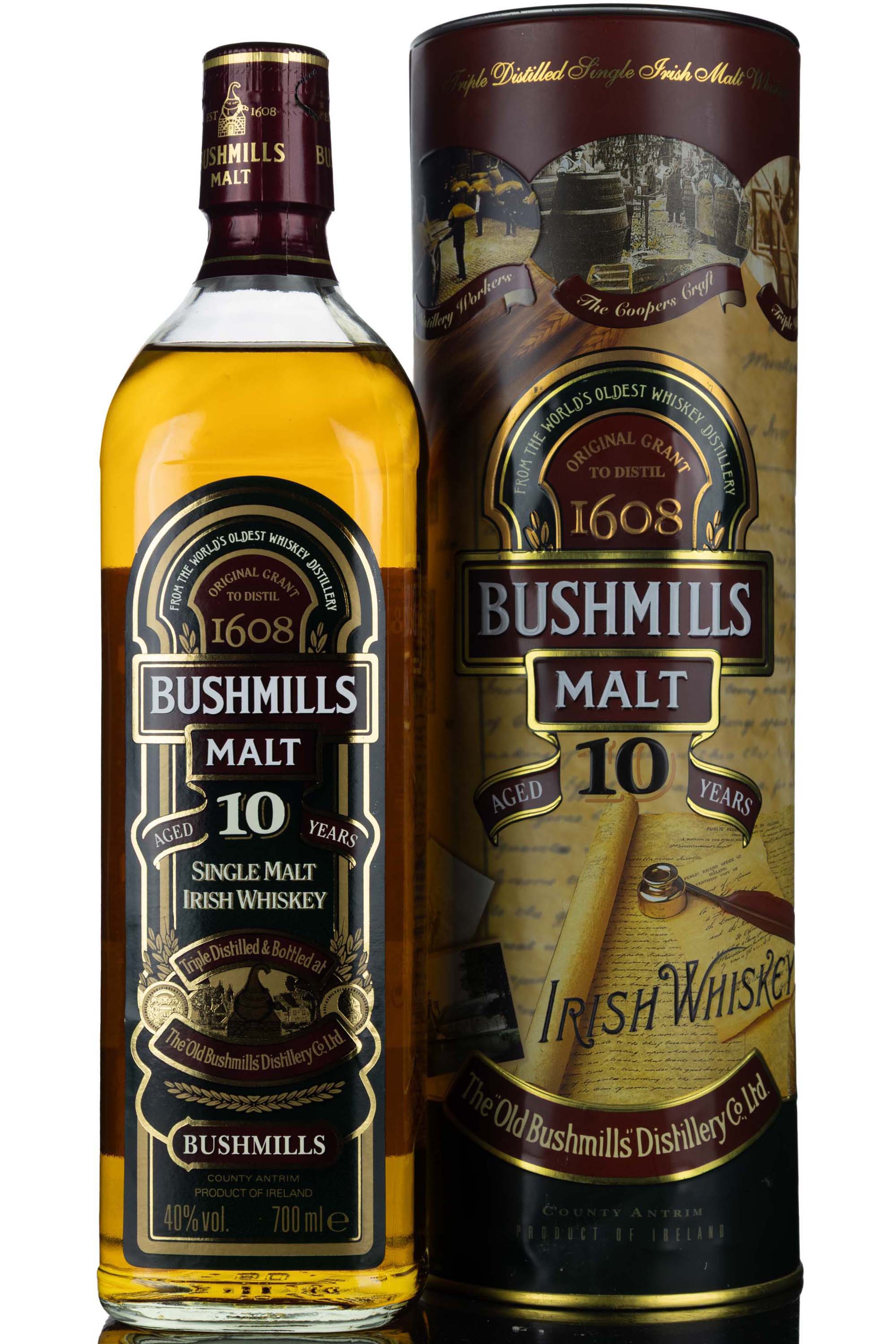 Bushmills Malt 10 Year Old - Circa 2000s