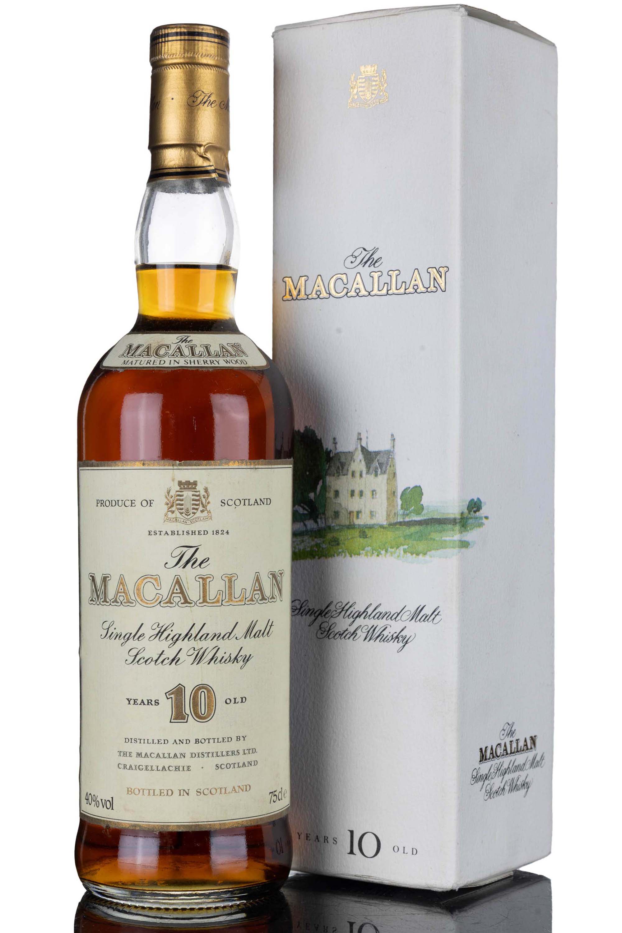 Macallan 10 Year Old - Sherry Cask - Circa 1990
