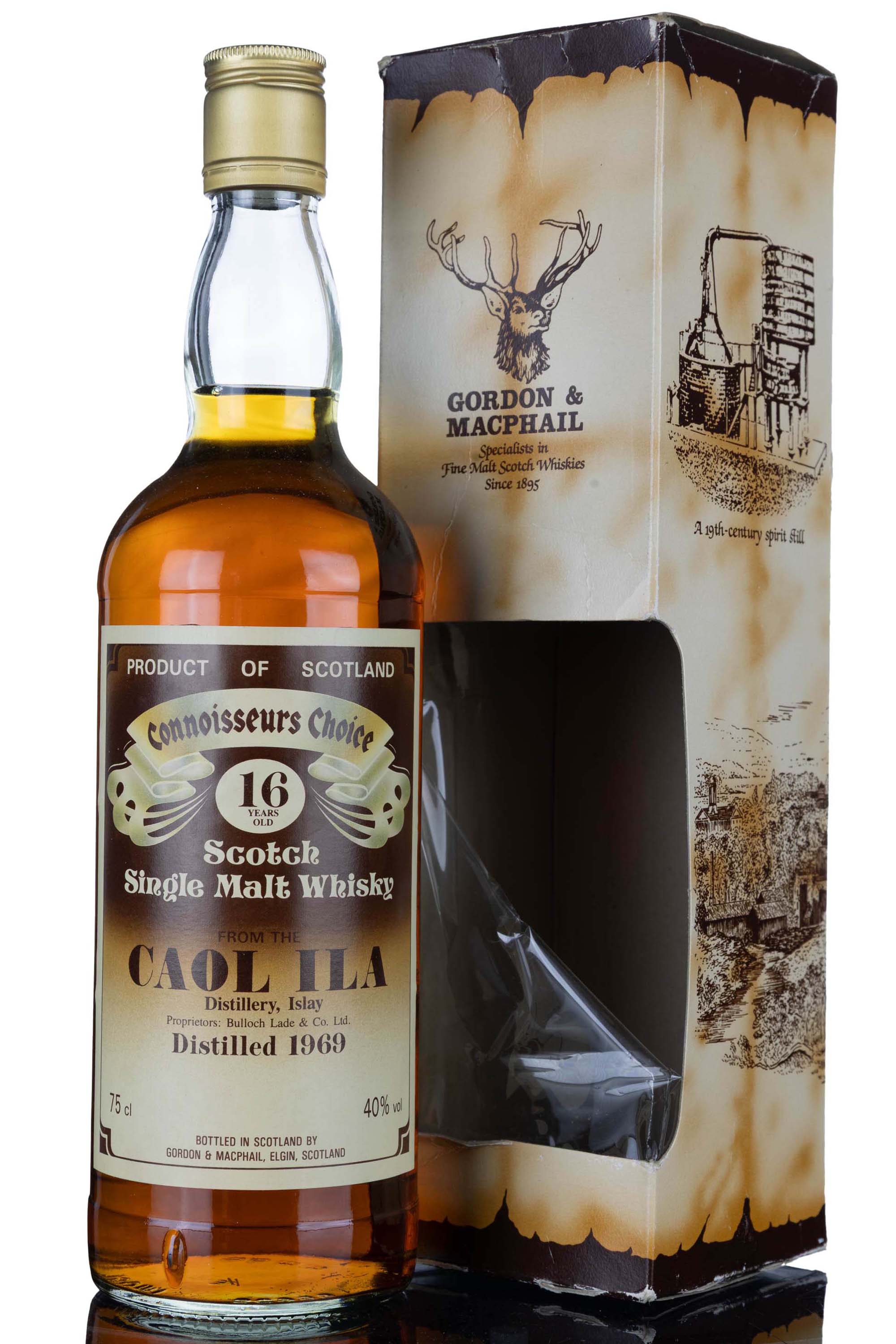 Caol Ila 1969 - 16 Year Old - Gordon & MacPhail - Connoisseurs Choice