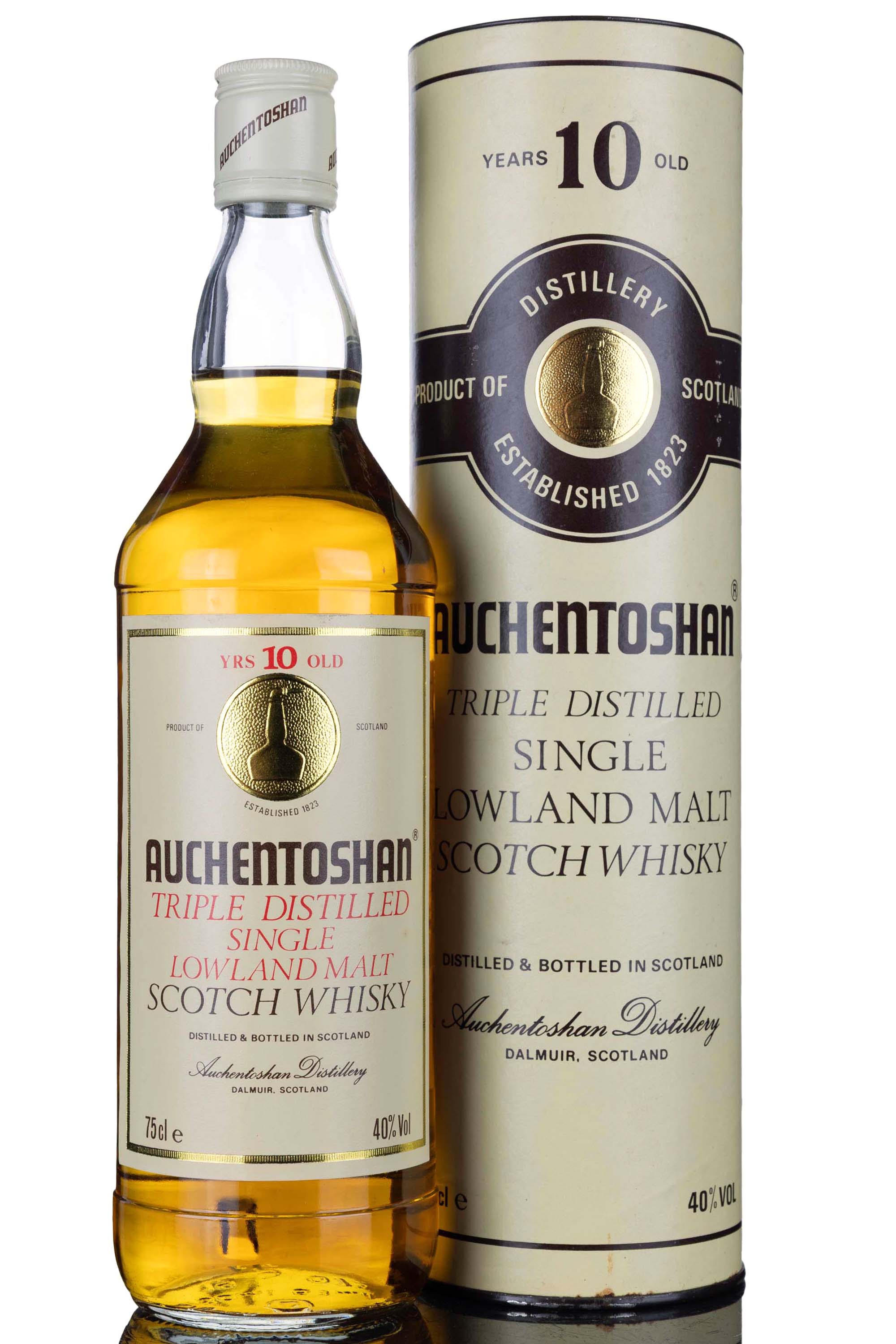 Auchentoshan 10 Year Old - 1980s