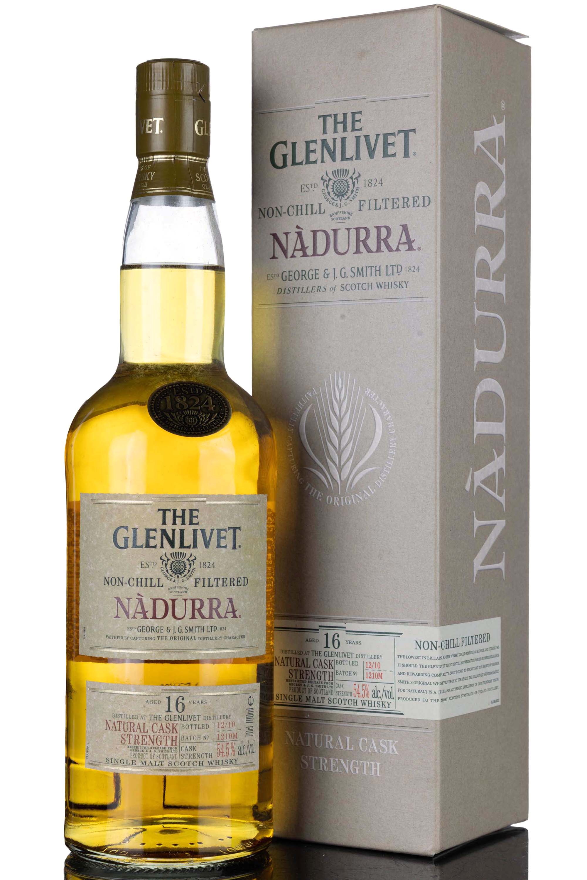 Glenlivet 16 Year Old - Nadurra Batch 1210M - 2010 Release