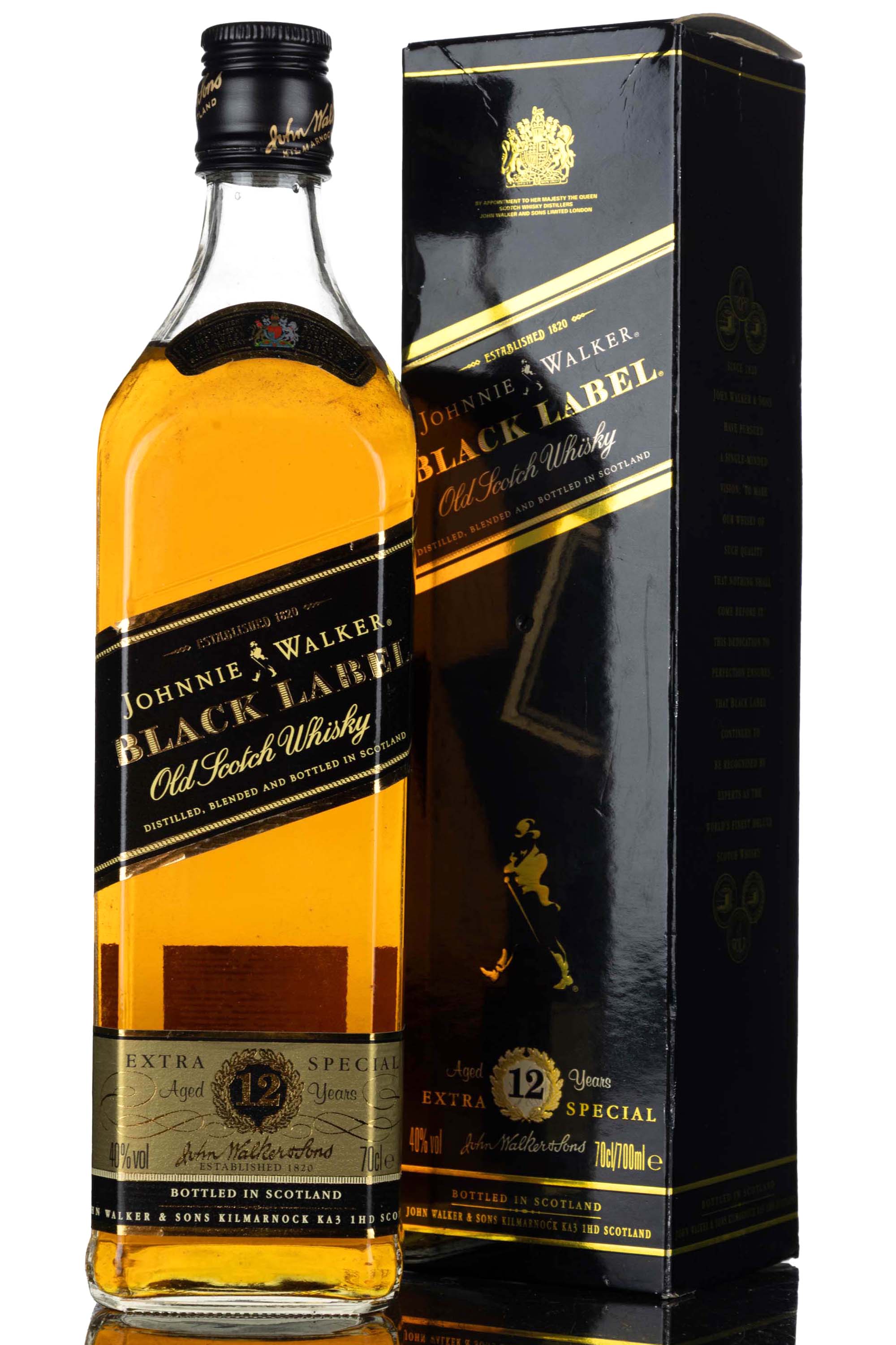 Johnnie Walker 12 Year Old - Black Label - Extra Special
