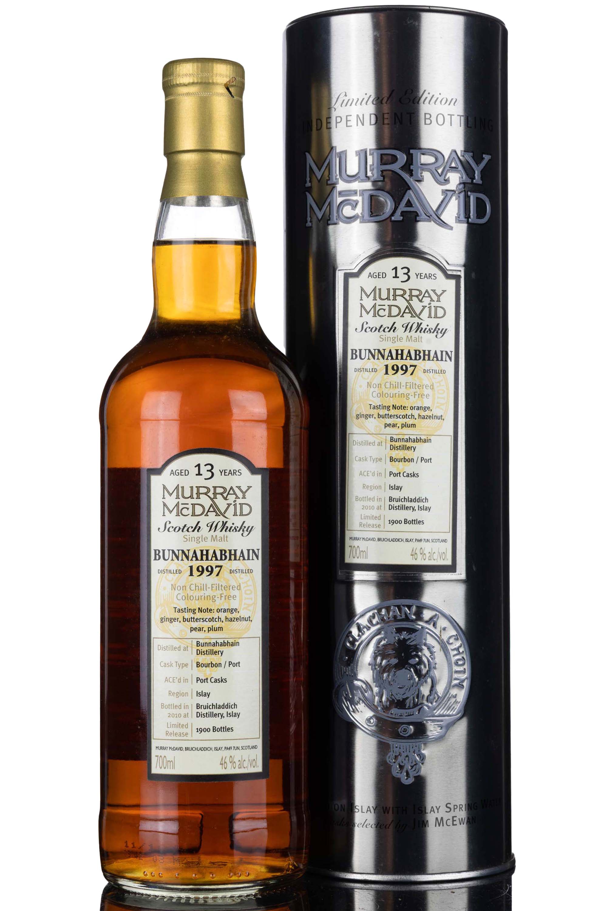 Bunnahabhain 1997  13 Year Old  Murray McDavid