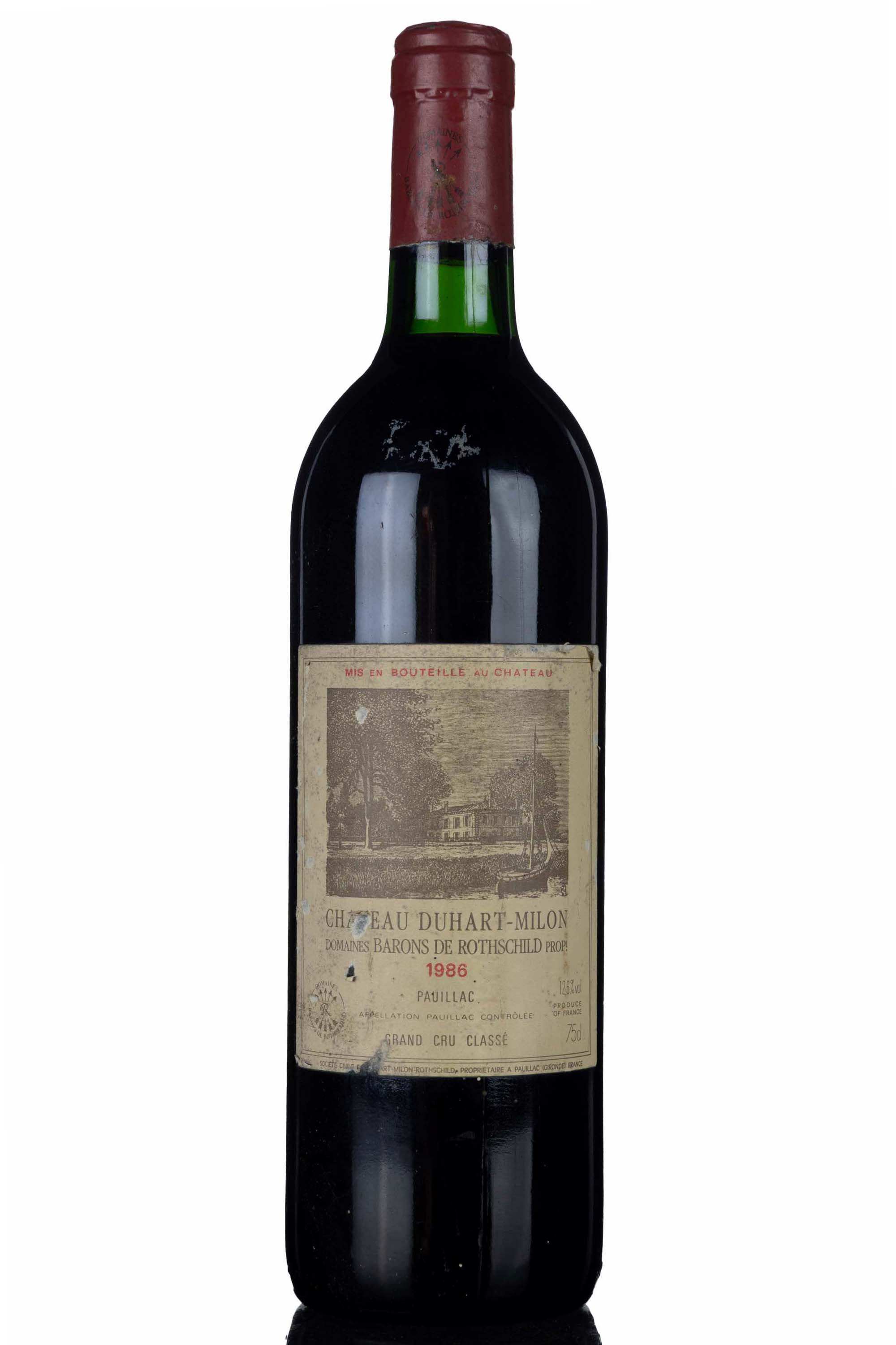 Chateau DuhartMilon Domaines Barons De Rothschild 1986
