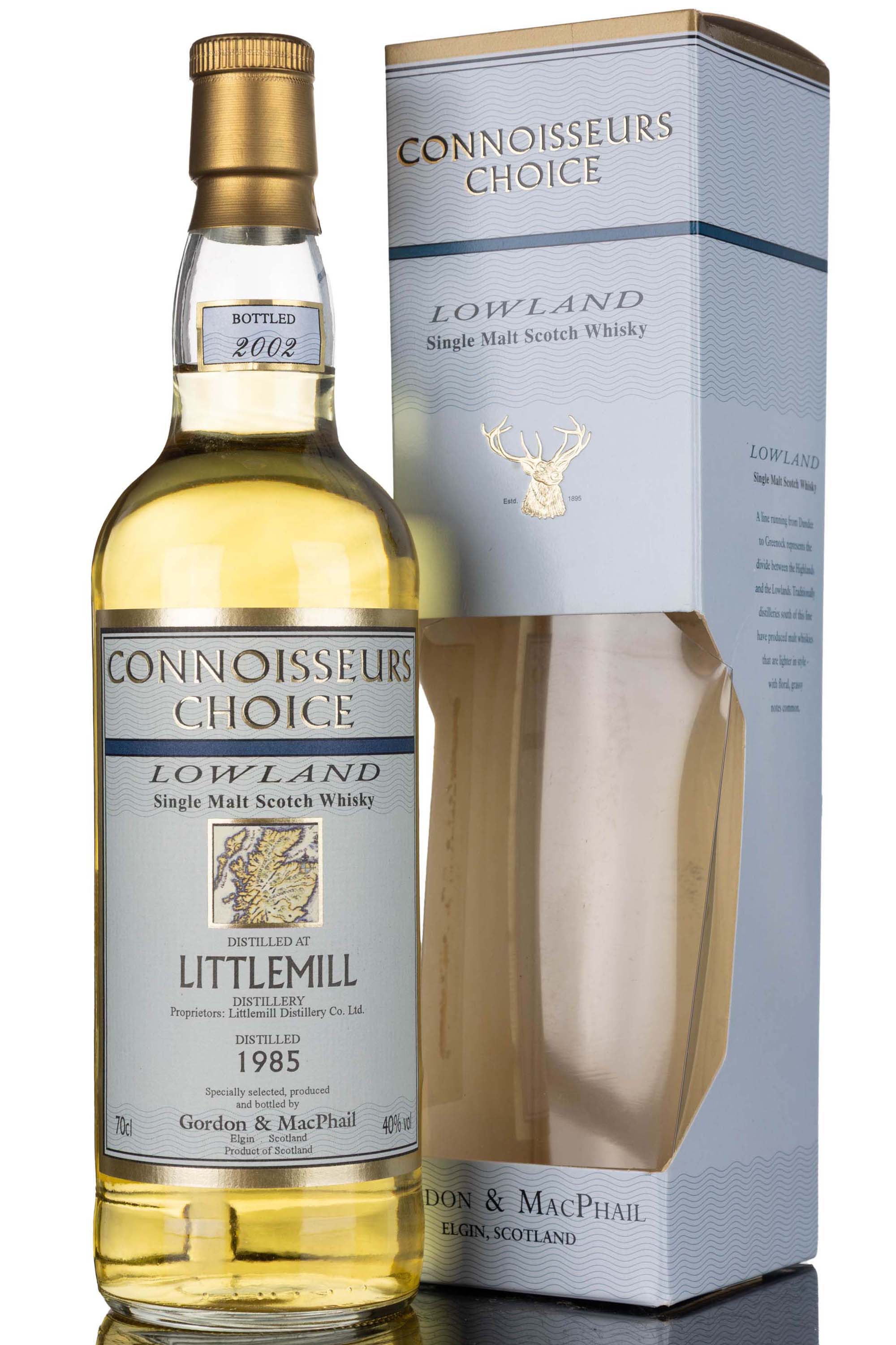 Littlemill 1985-2002 - Gordon & MacPhail - Connoisseurs Choice