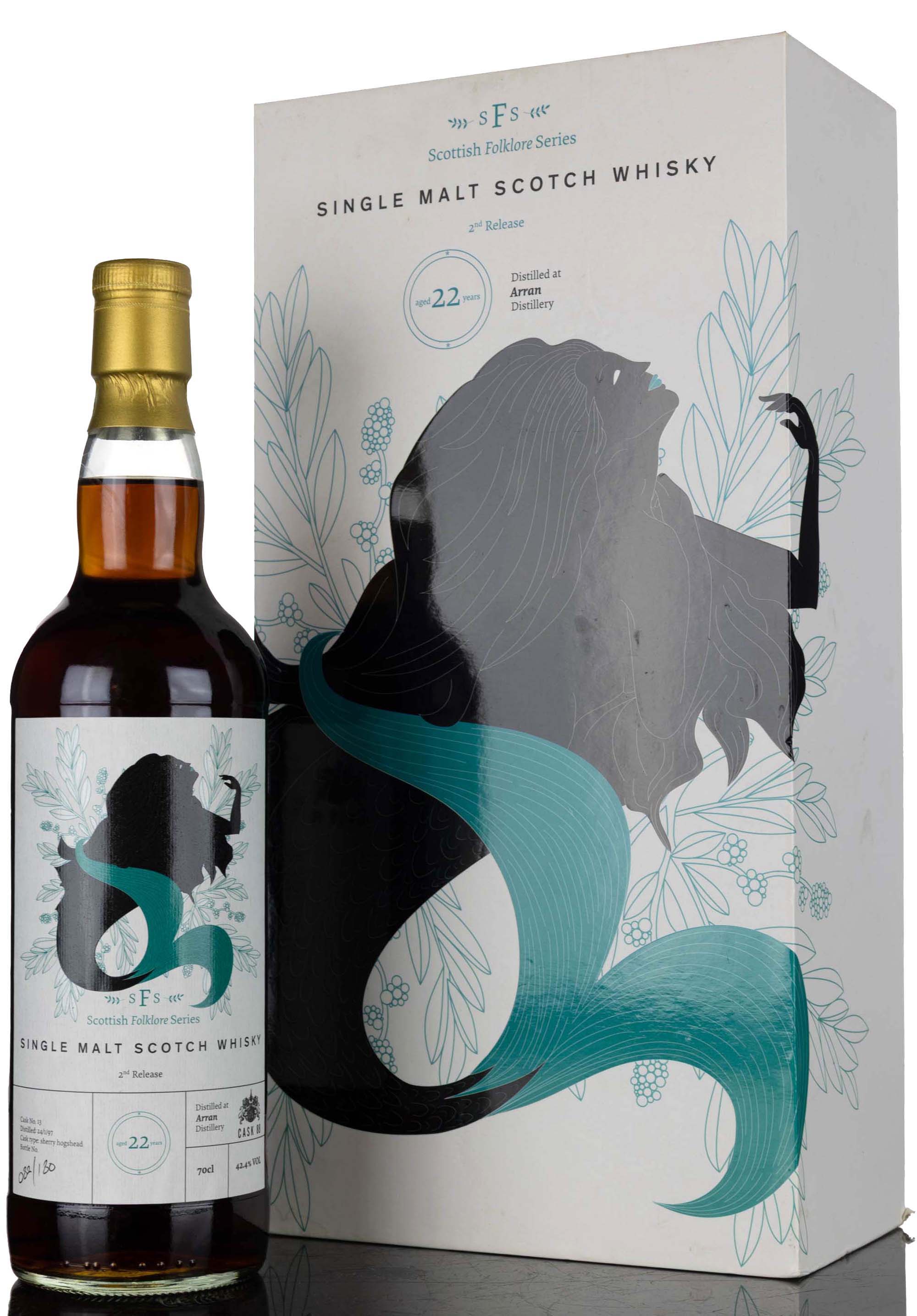 Arran 1997-2019 - 22 Year Old - Cask 88 Scottish Folklore Series - Single Cask 13