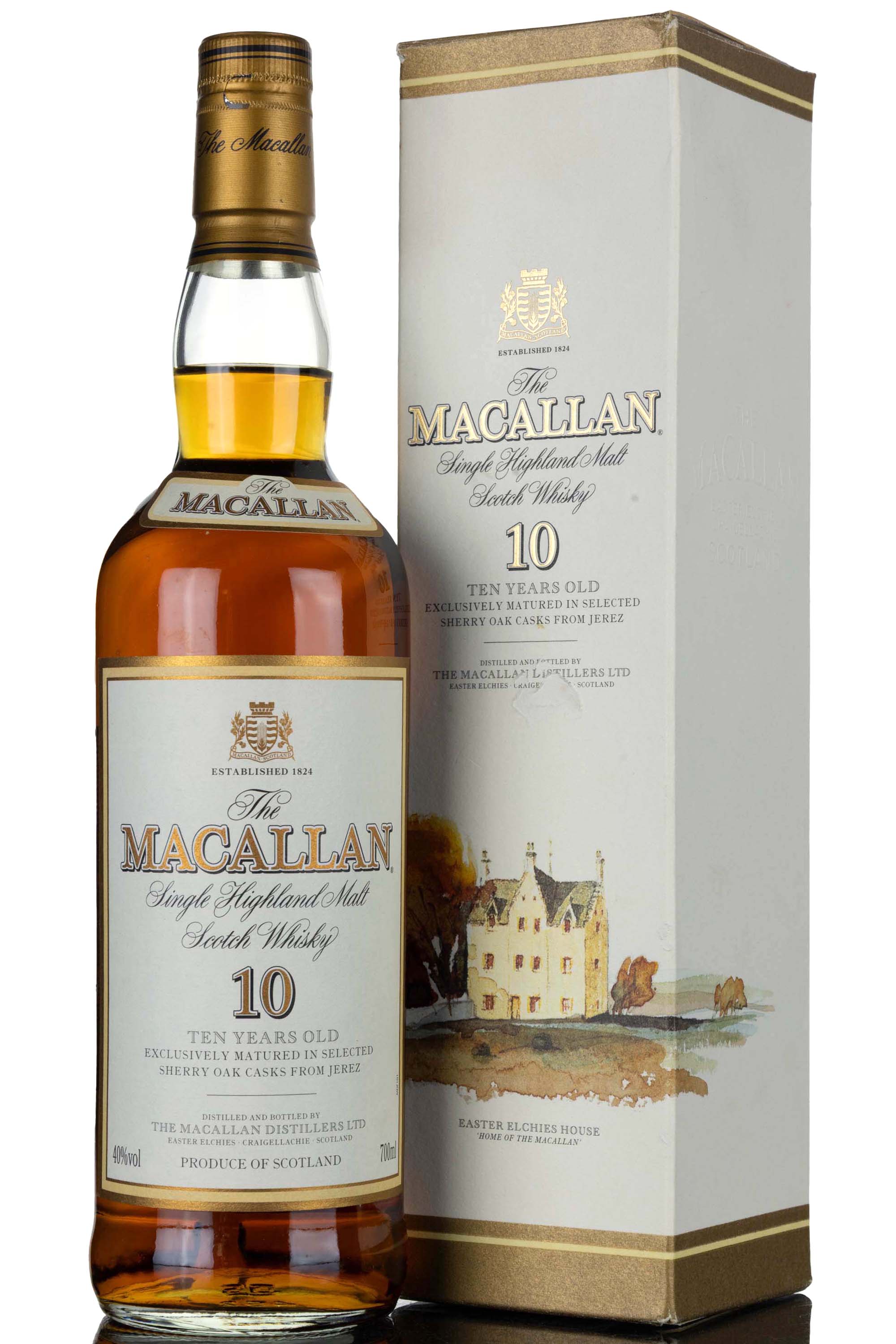Macallan 10 Year Old - Sherry Cask - Early 2000s
