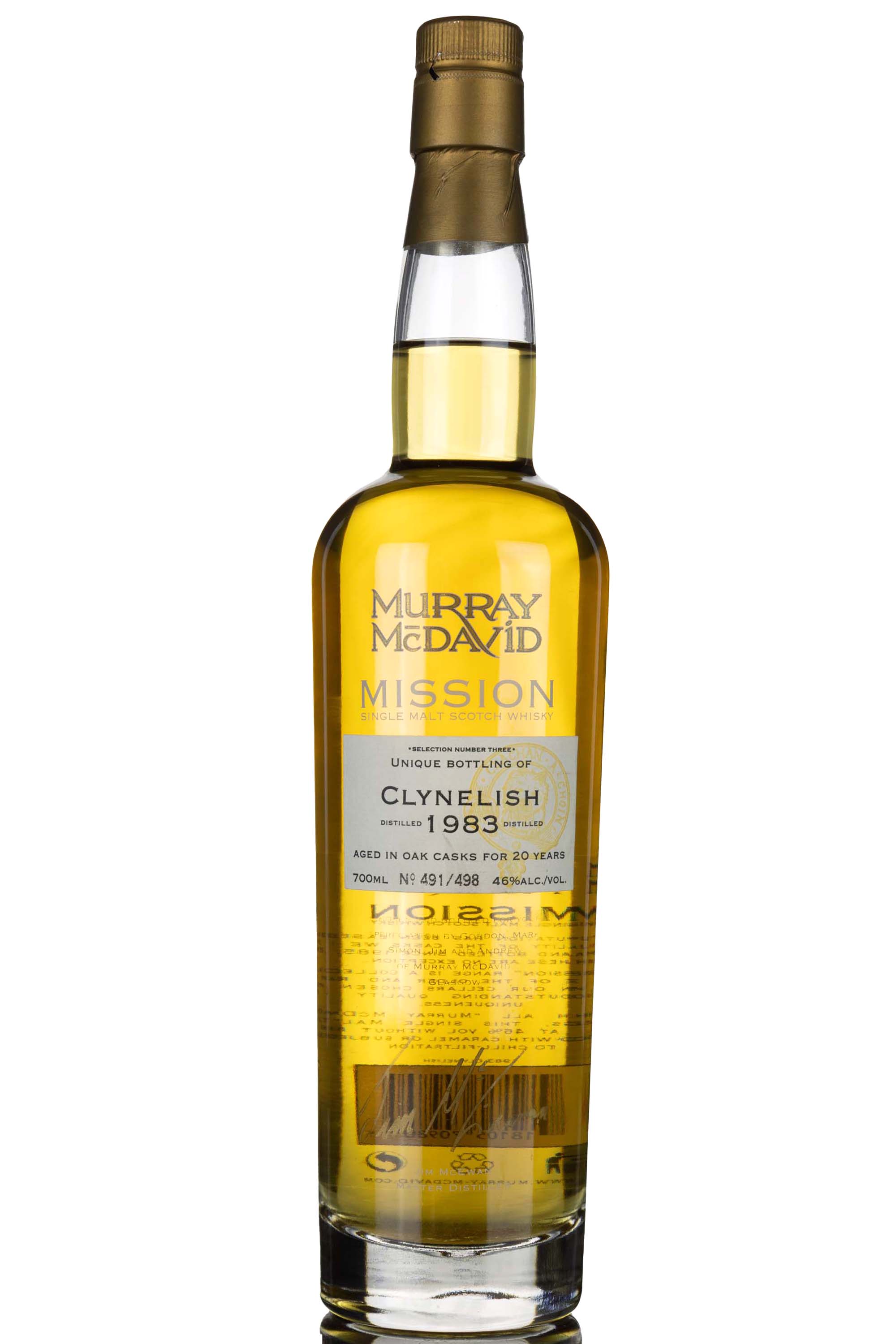 Clynelish 1983 - 20 Year Old - Murray McDavid - Mission