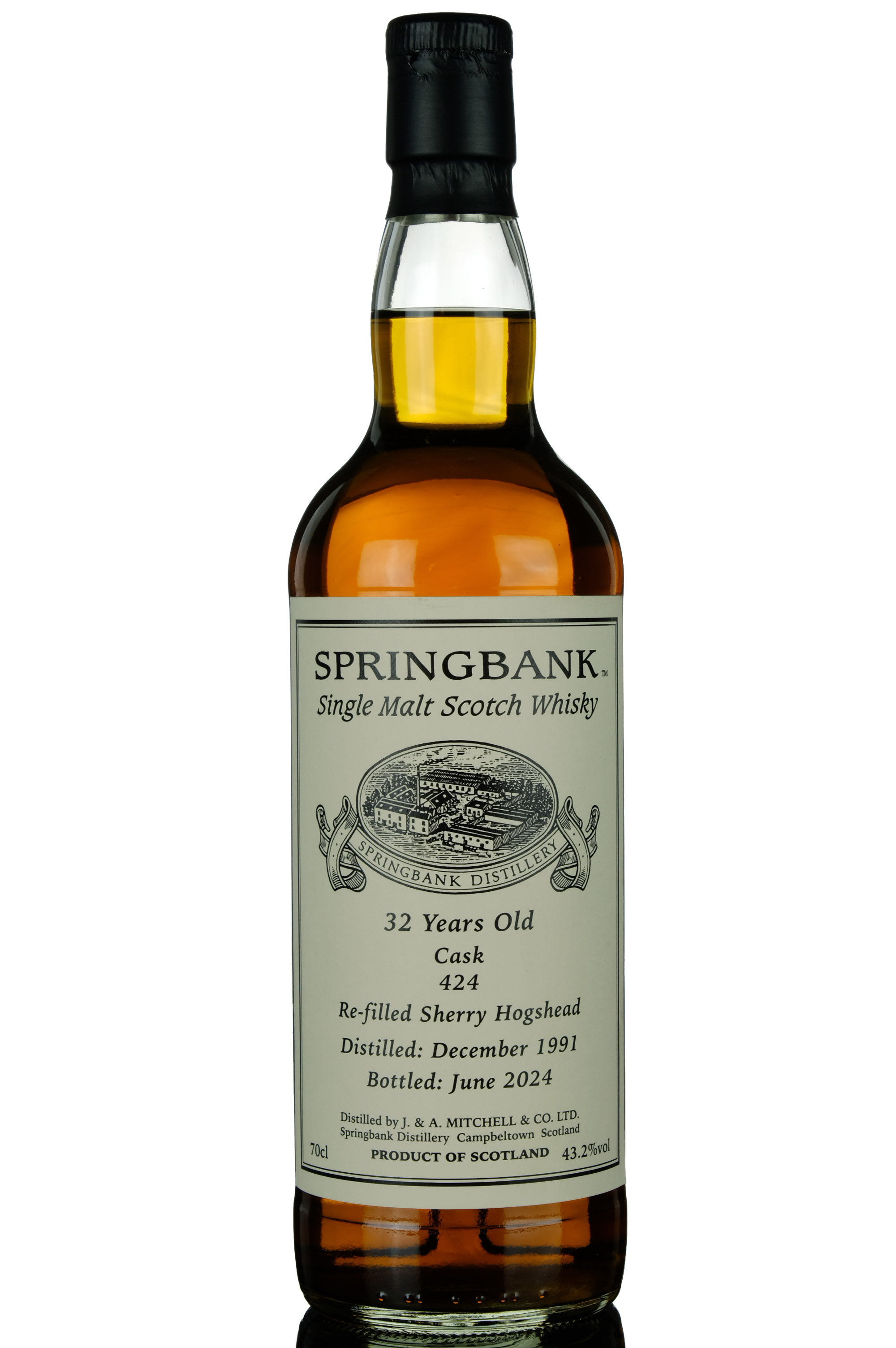 Springbank 1991-2024 - 32 Year Old - Single Cask 424 - Private Bottling
