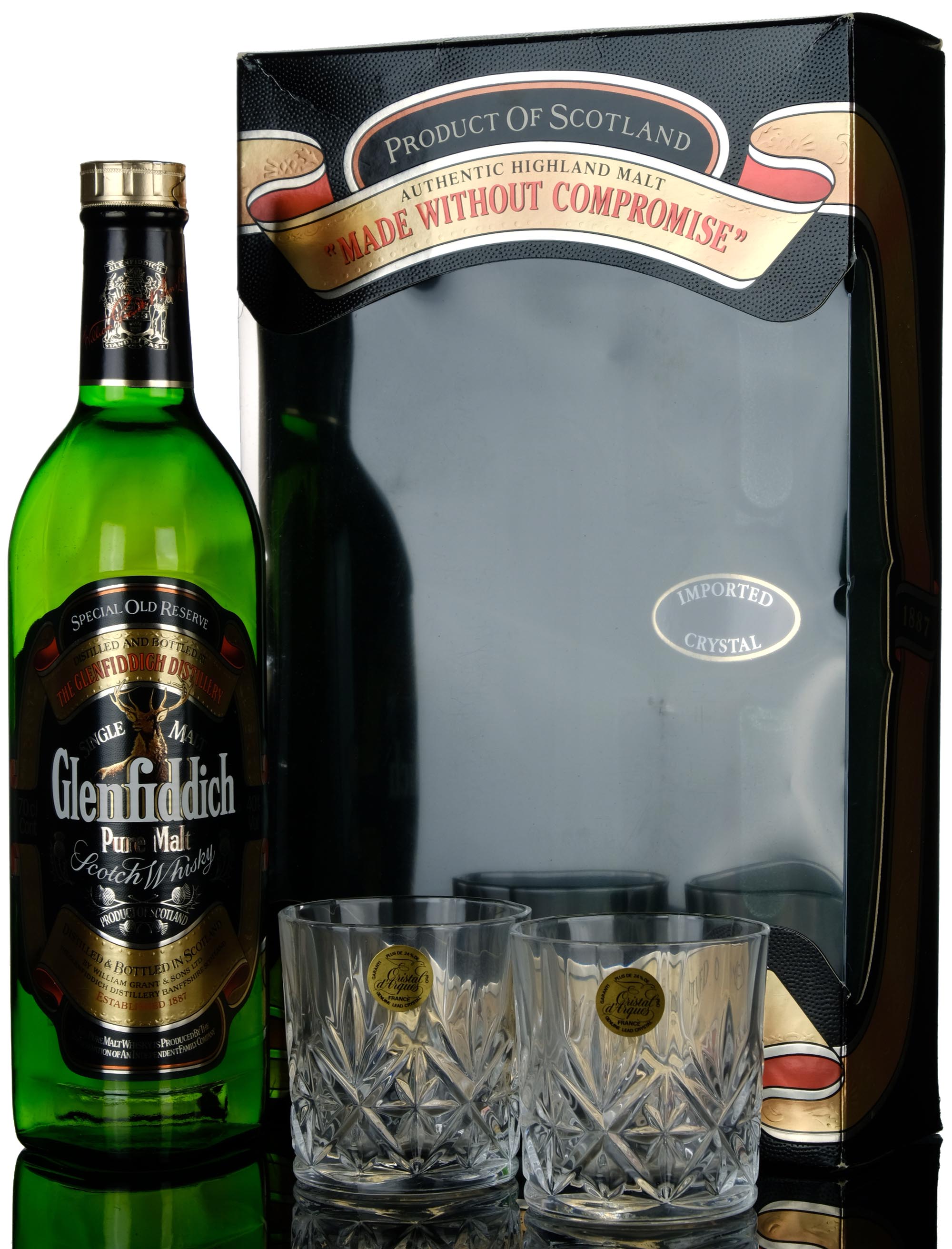 Glenfiddich Special Old Reserve 1990s Presentation Set