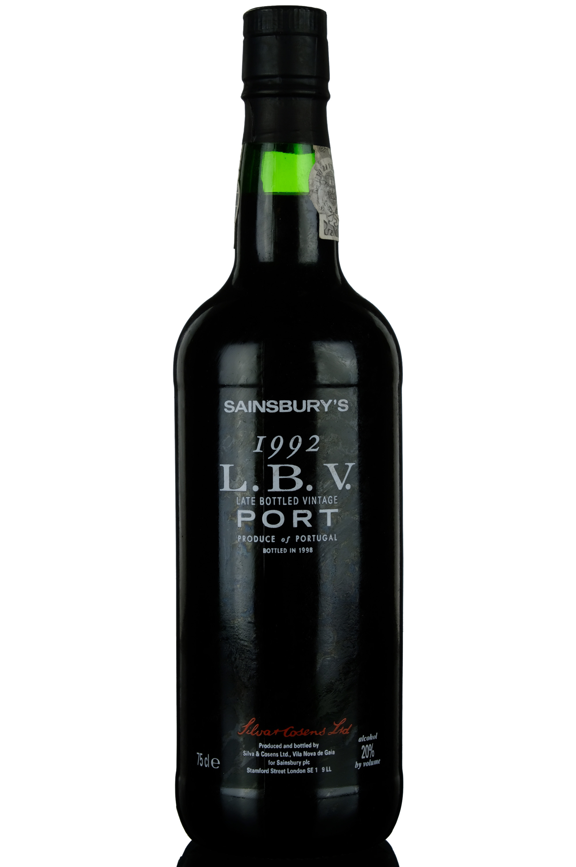 Sainsburys 1992 Late Bottled Vintage Port Bottled 1998