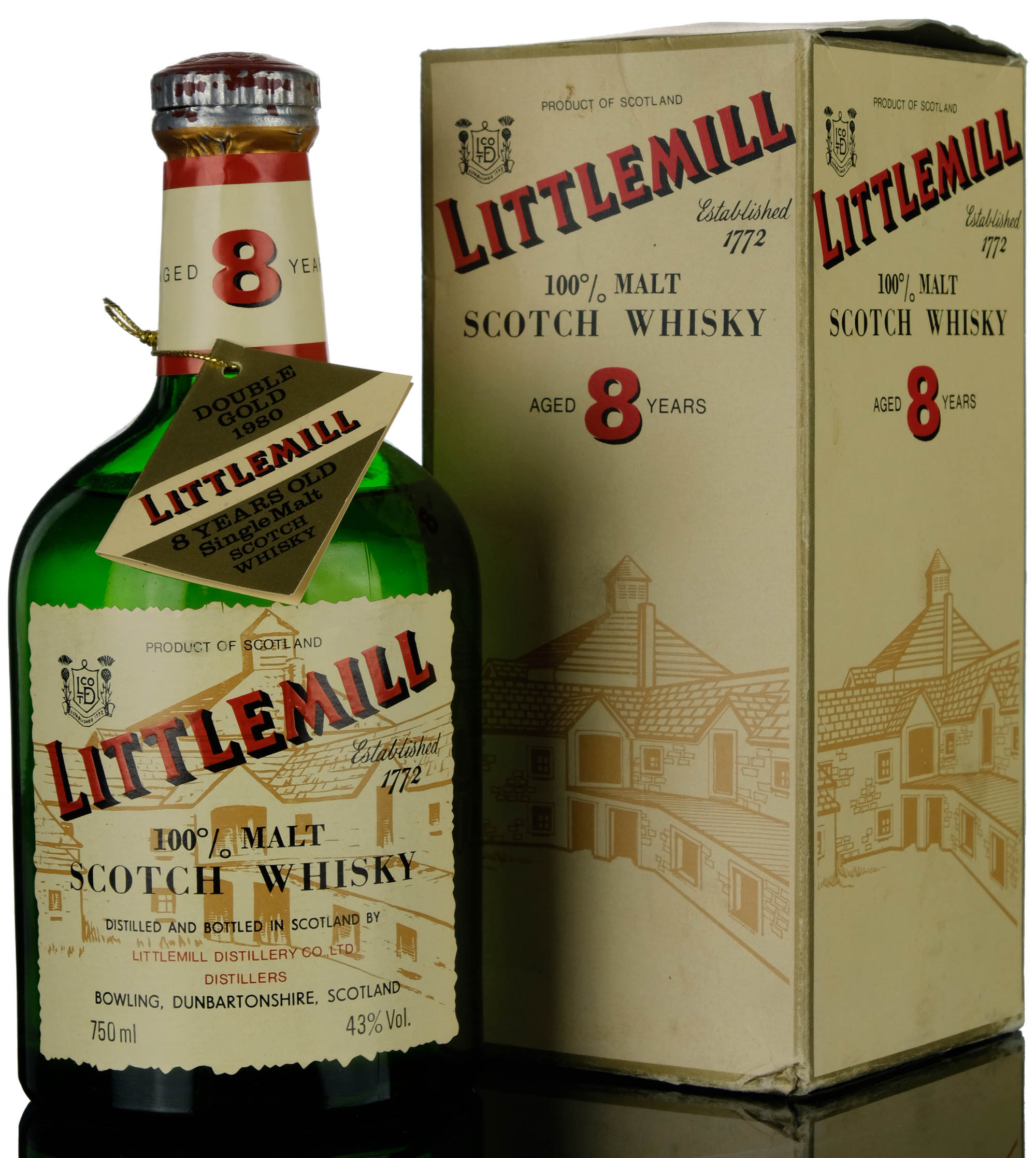 Littlemill 8 Year Old - 1980s