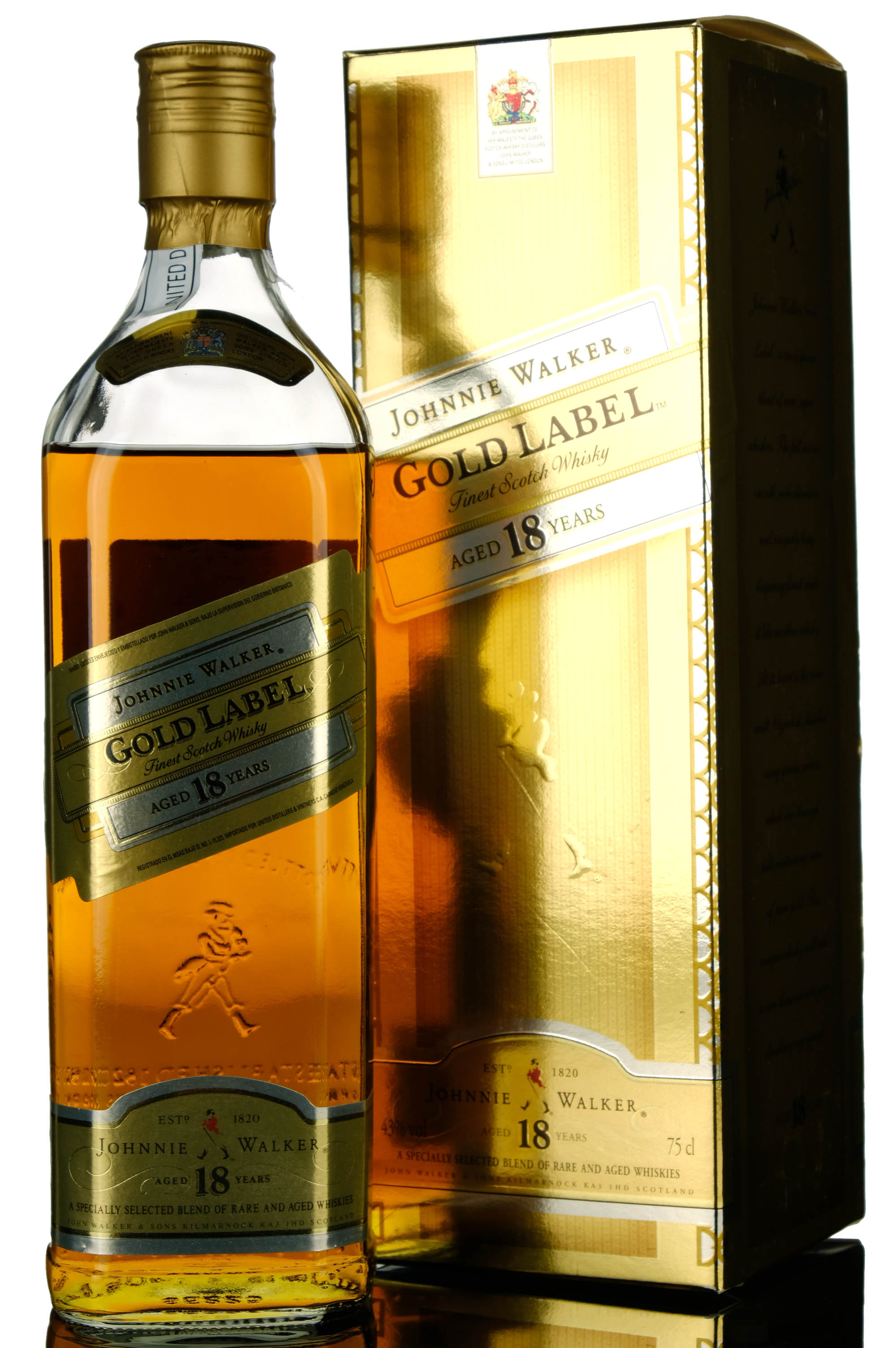 Johnnie Walker 18 Year Old - Gold Label