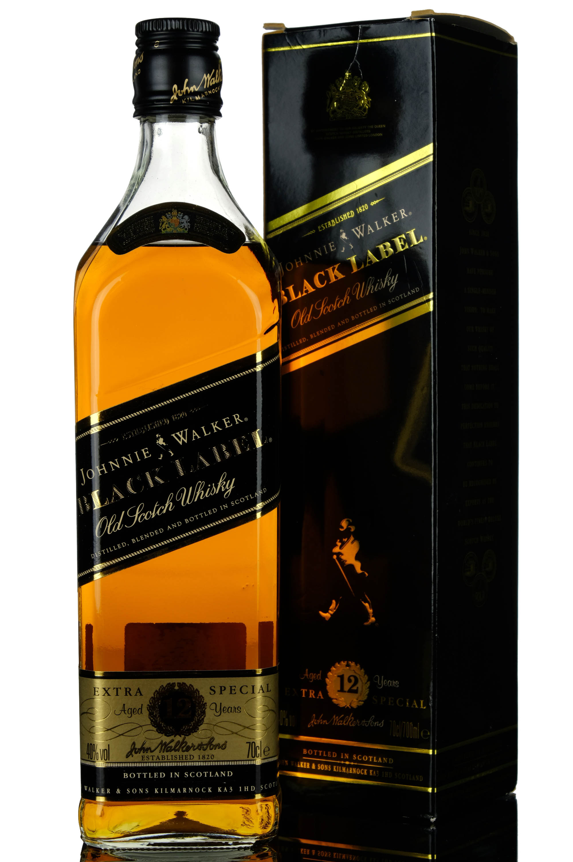 Johnnie Walker 12 Year Old - Black Label - Extra Special