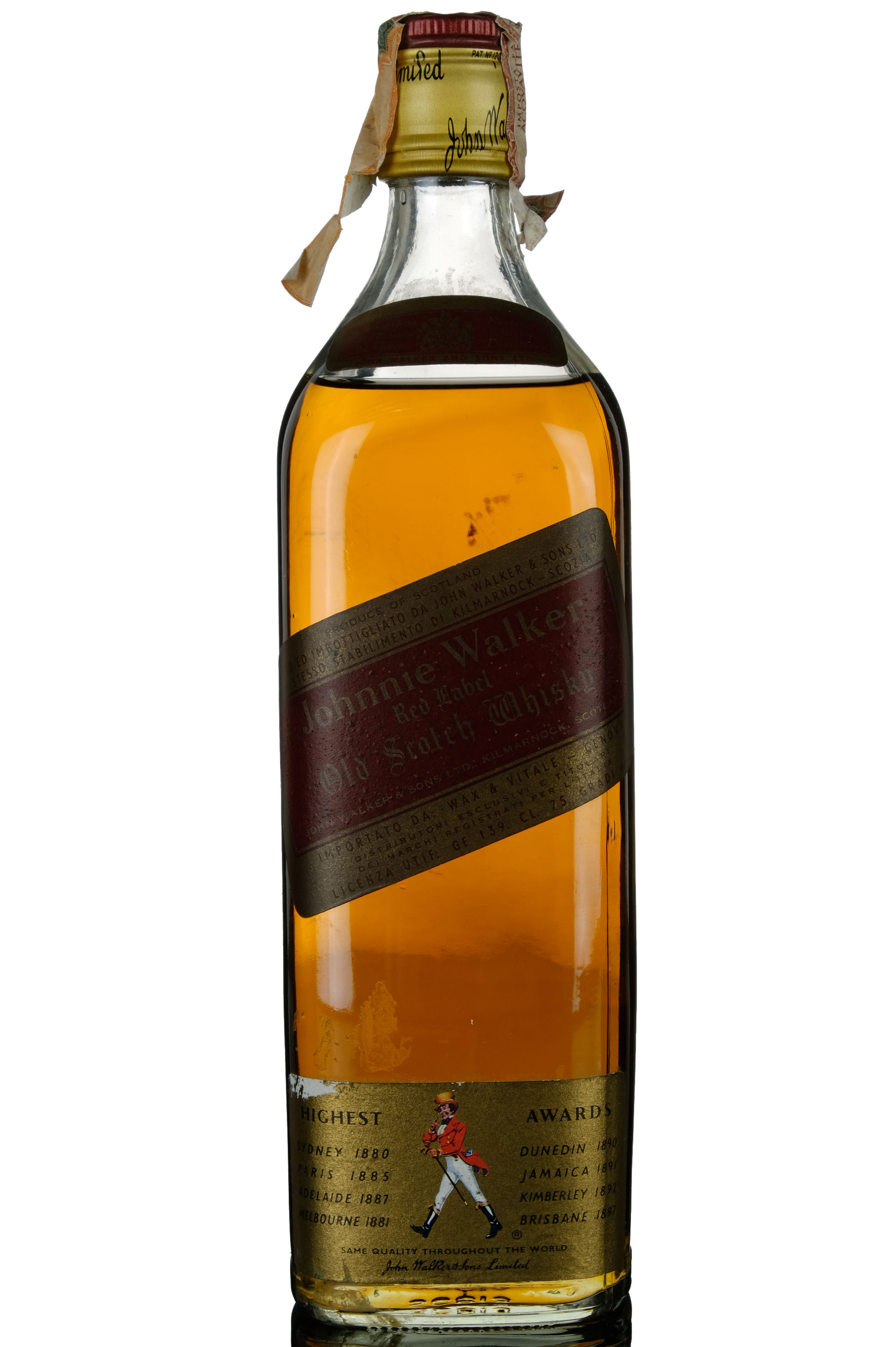 Johnnie Walker Red Label - 1980s