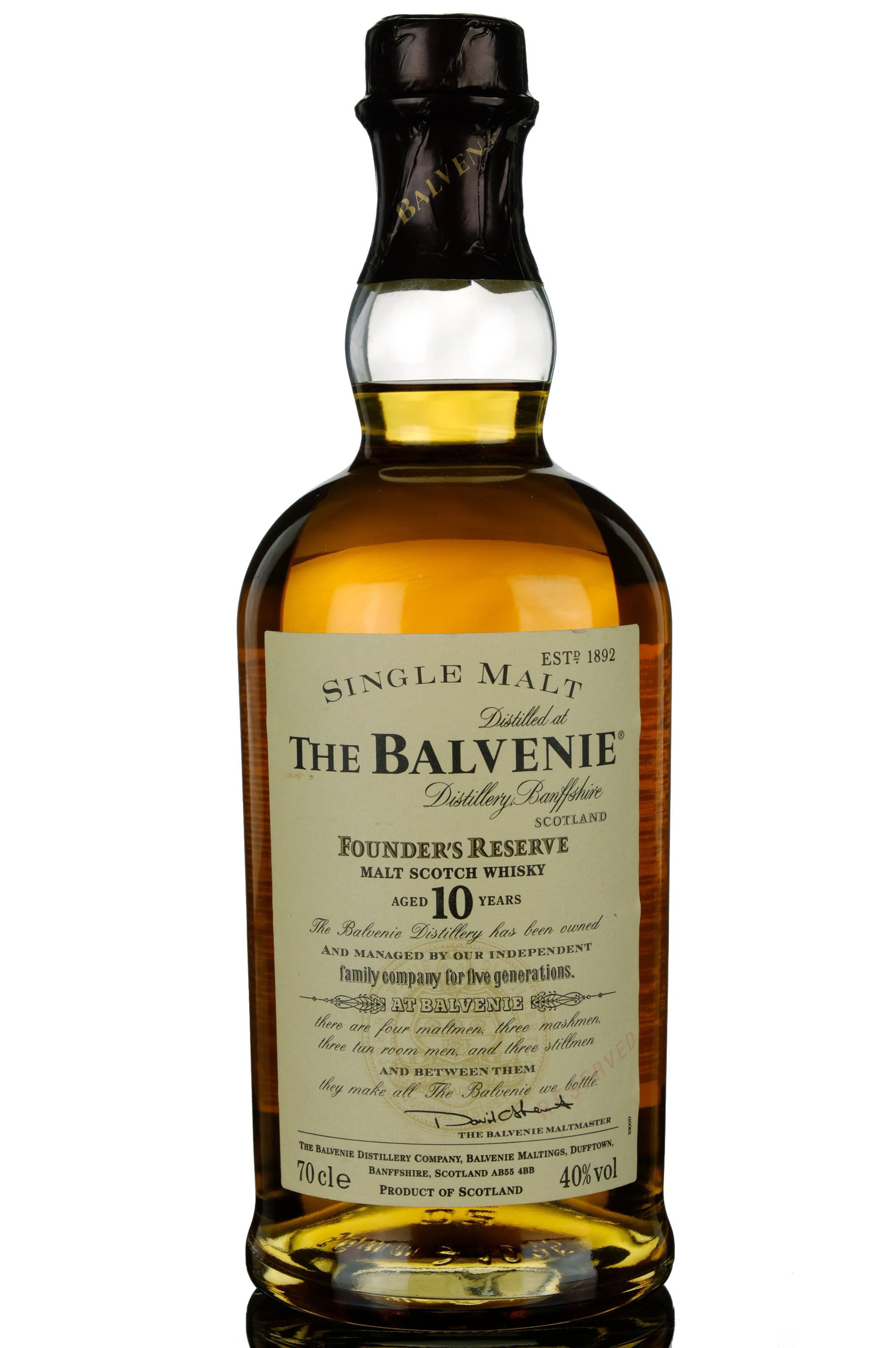 Balvenie 10 Founders Reserve 2000s
