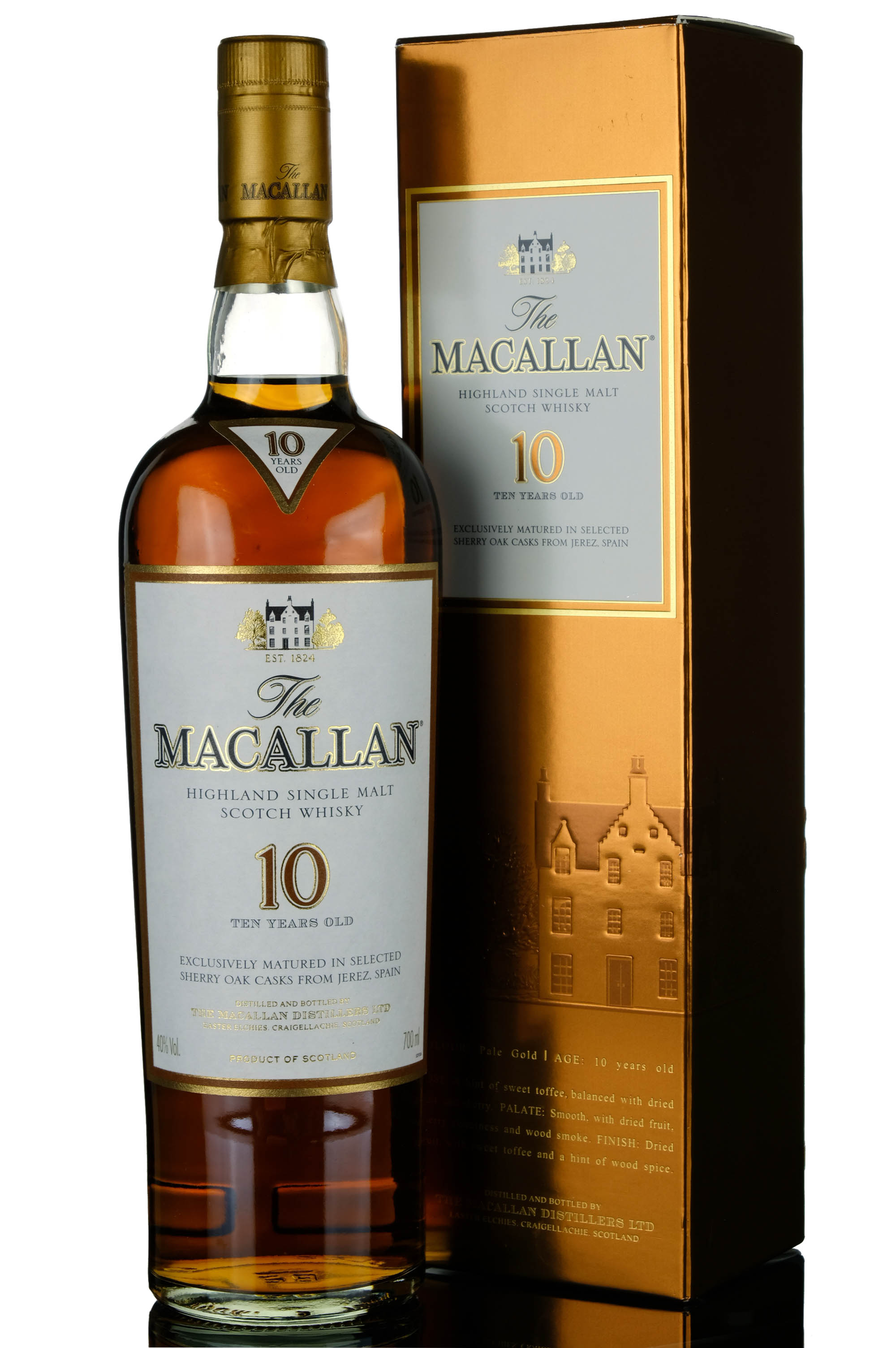 Macallan 10 Year Old - Sherry Cask - Mid 2000s