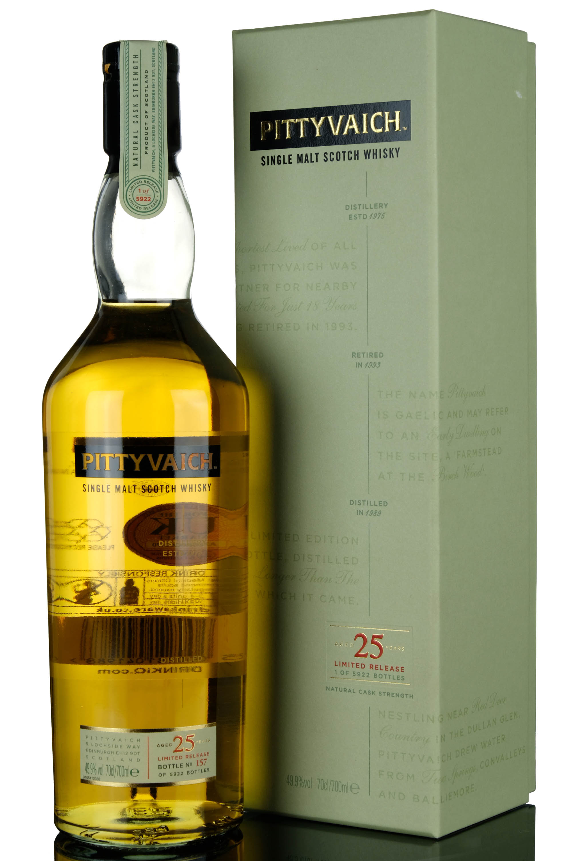 Pittyvaich 1989 - 25 Year Old - Special Releases 2015