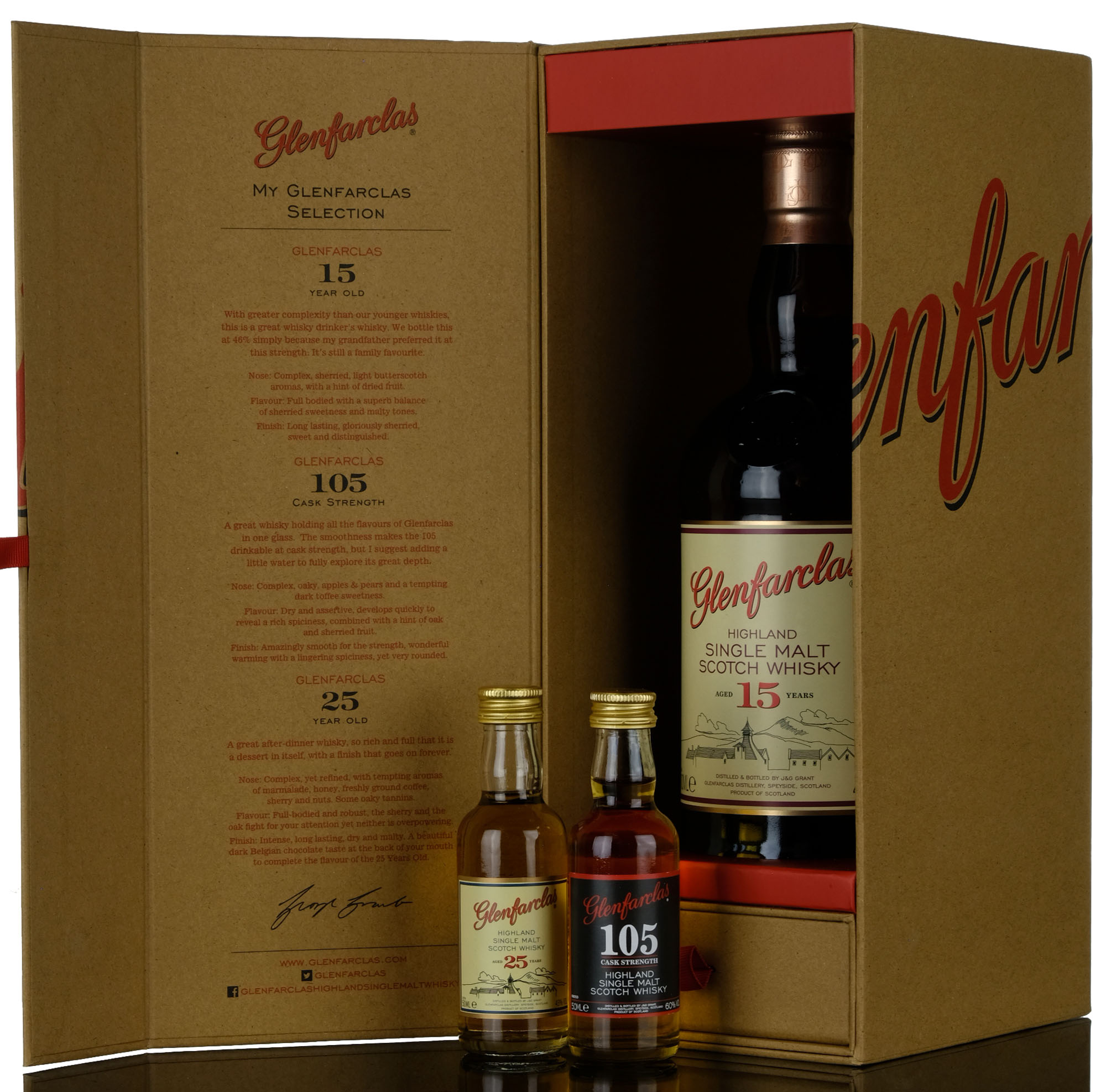 Glenfarclas 15 2 Miniatures