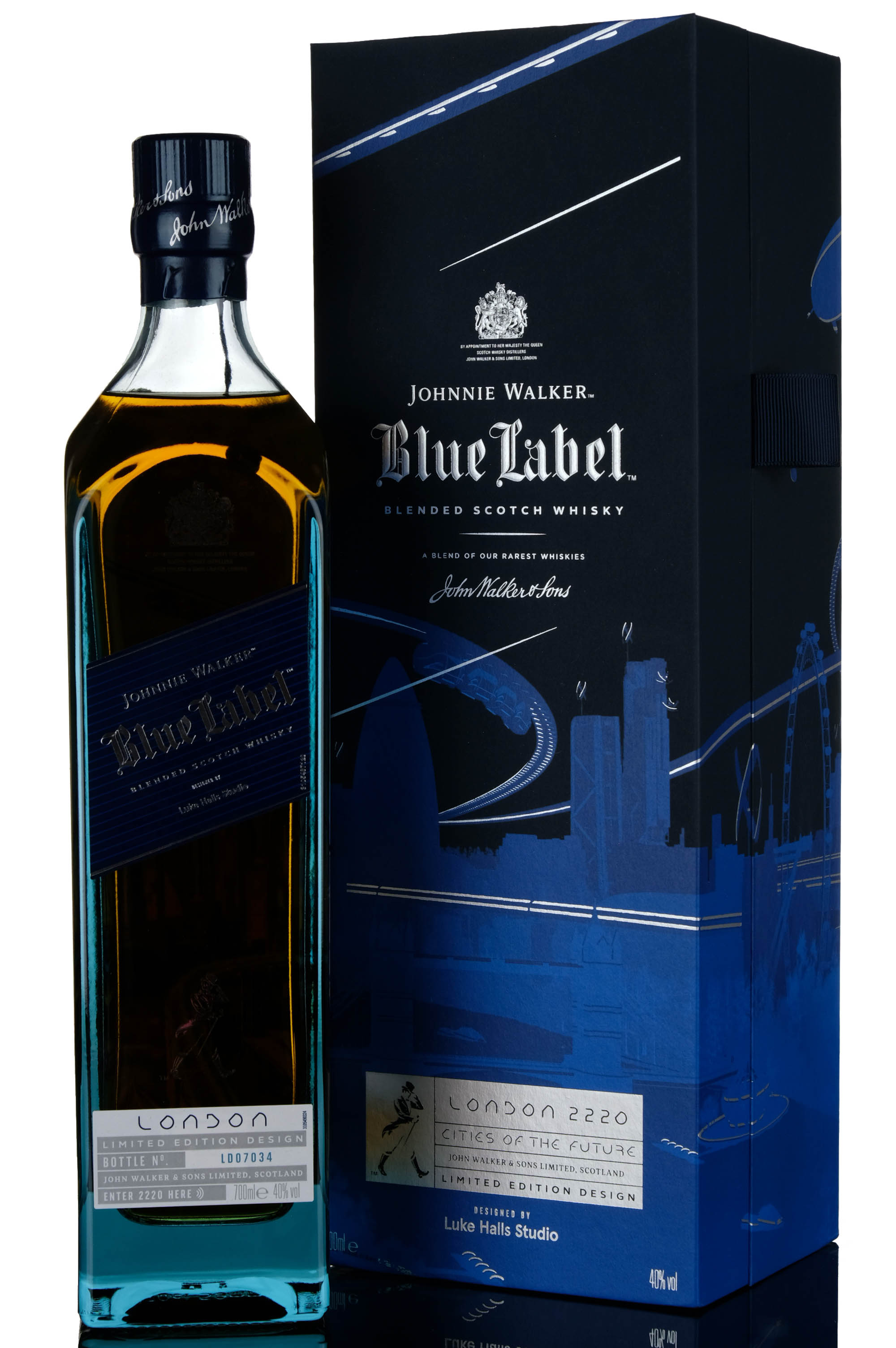 Johnnie Walker Blue Label - Cities Of The Future - London 2220 - Limited Edition Design