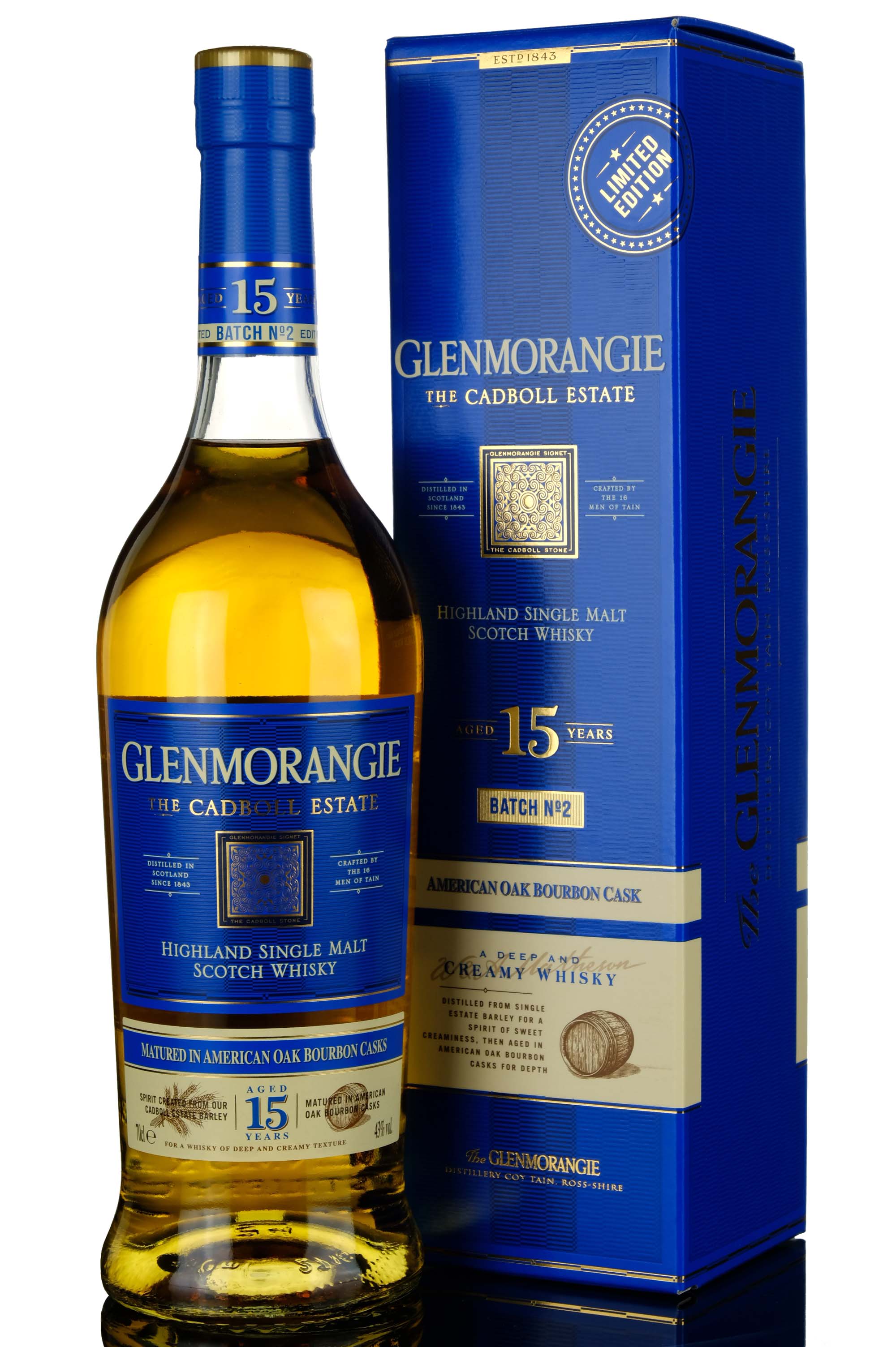 Glenmorangie 15 The Cadboll Estate Batch 2 2021 Release