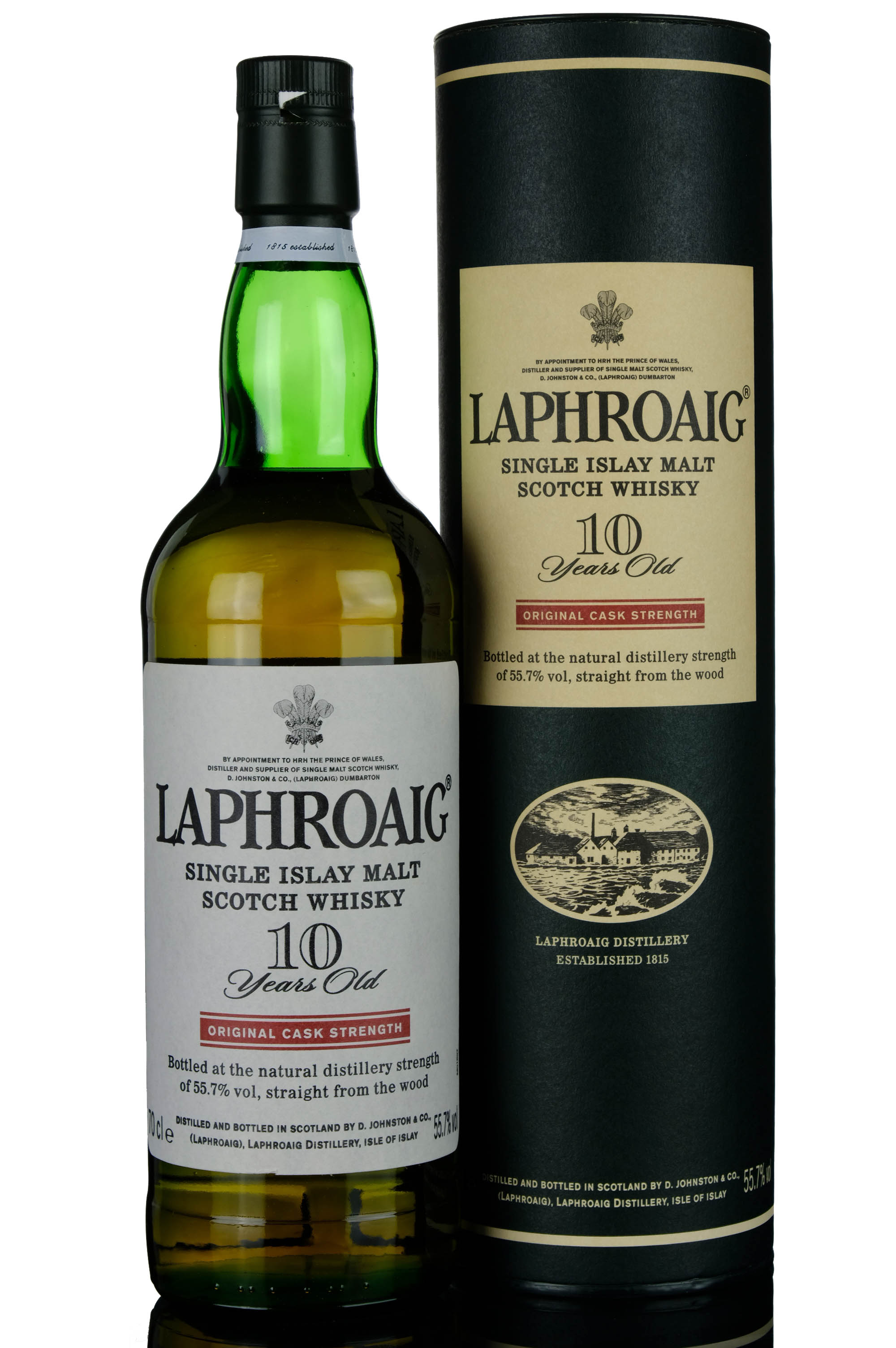 Laphroaig 10 Year Old - Original Cask Strength 55.7% - Mid 2000s