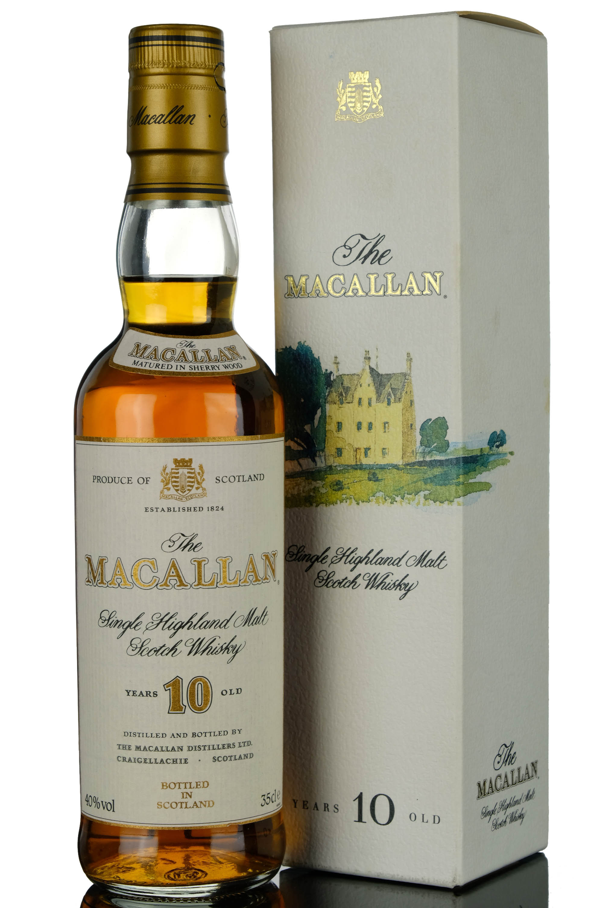 Macallan 10 Year Old - Sherry Cask - 1990s - Half Bottle