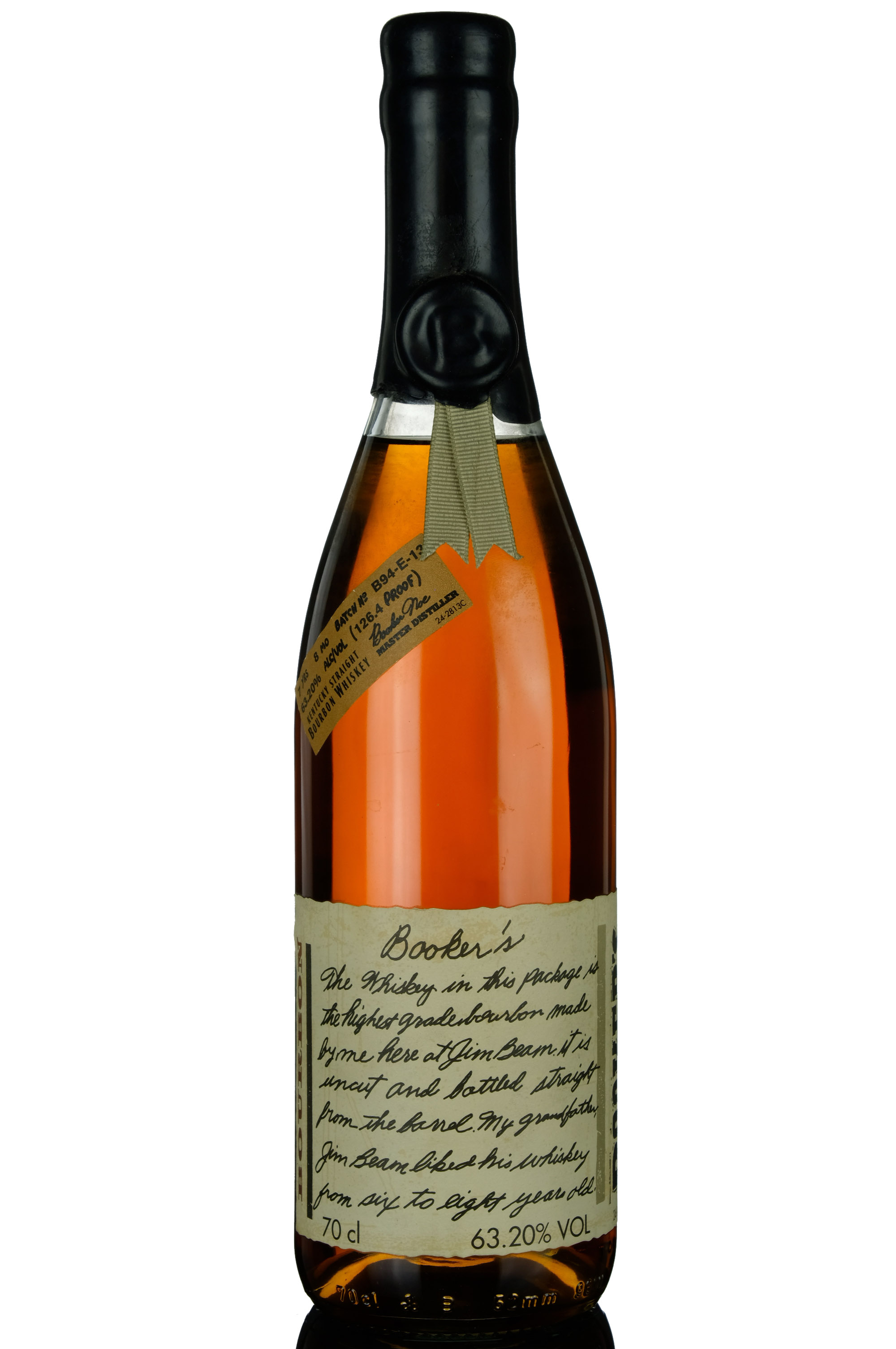 Bookers Bourbon 7 Batch B94e13