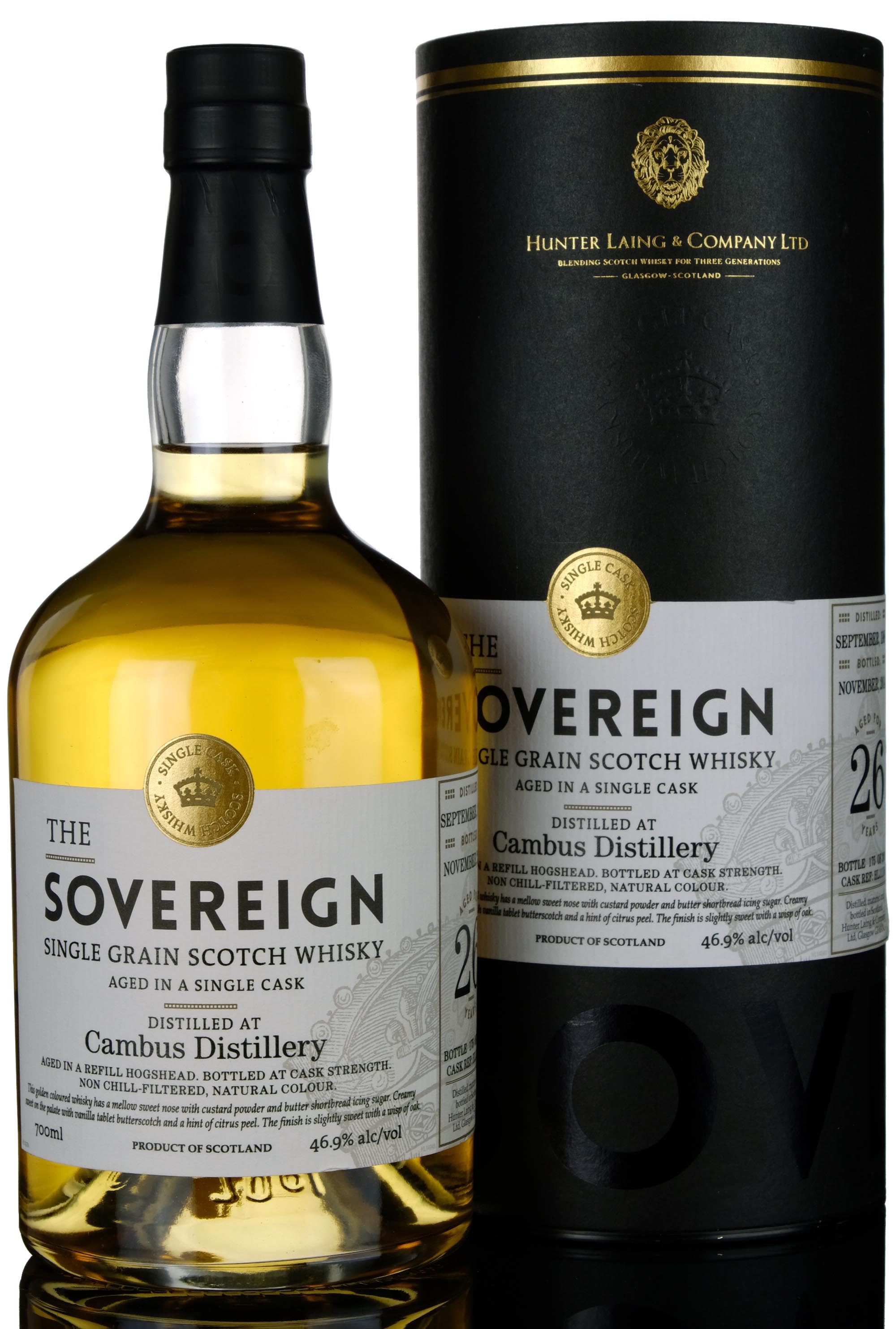Cambus 19882014 26 Hunter Laing The Sovereign Single Cask 11116
