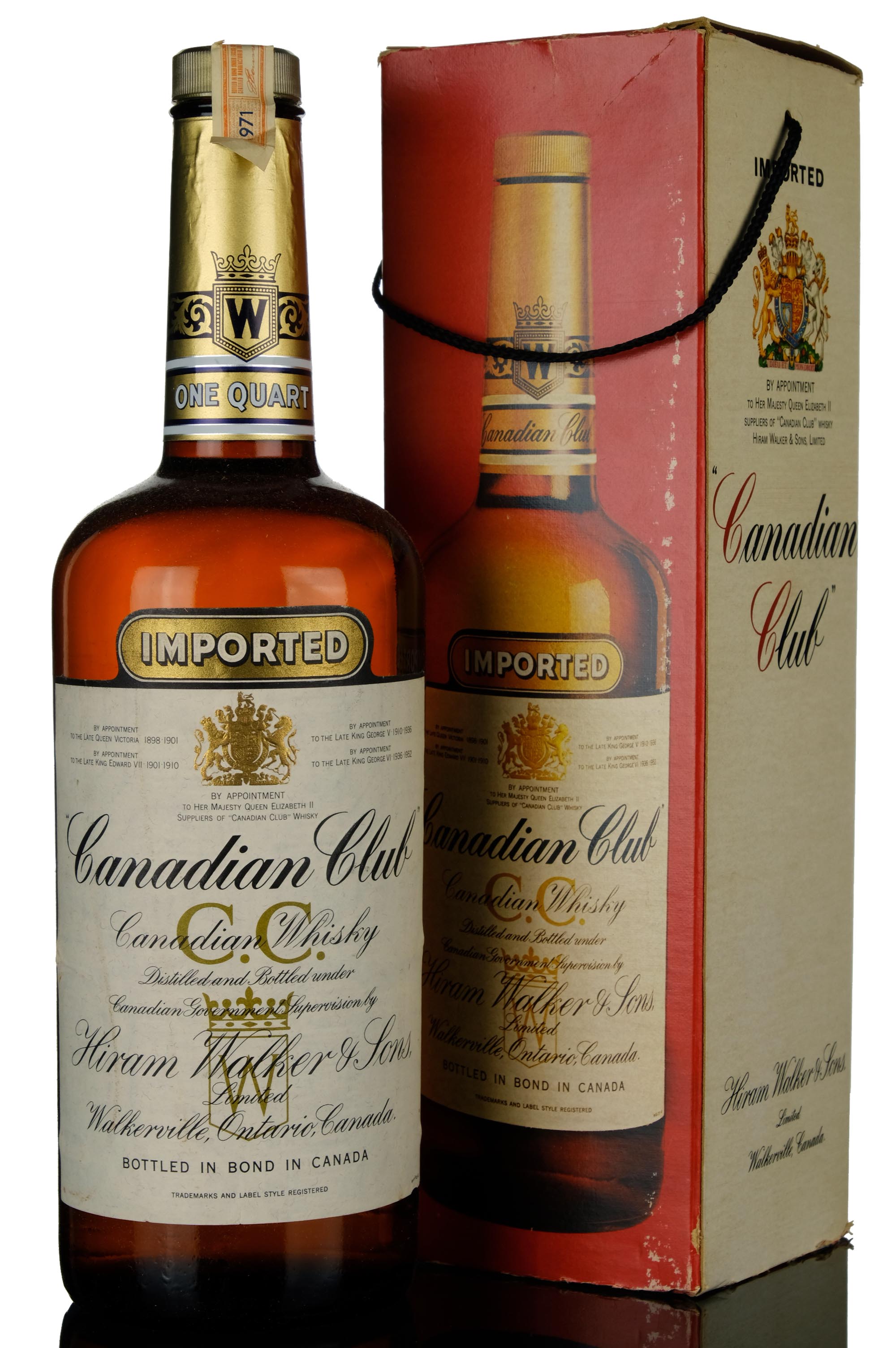 Canadian Club 1971 1 Quart