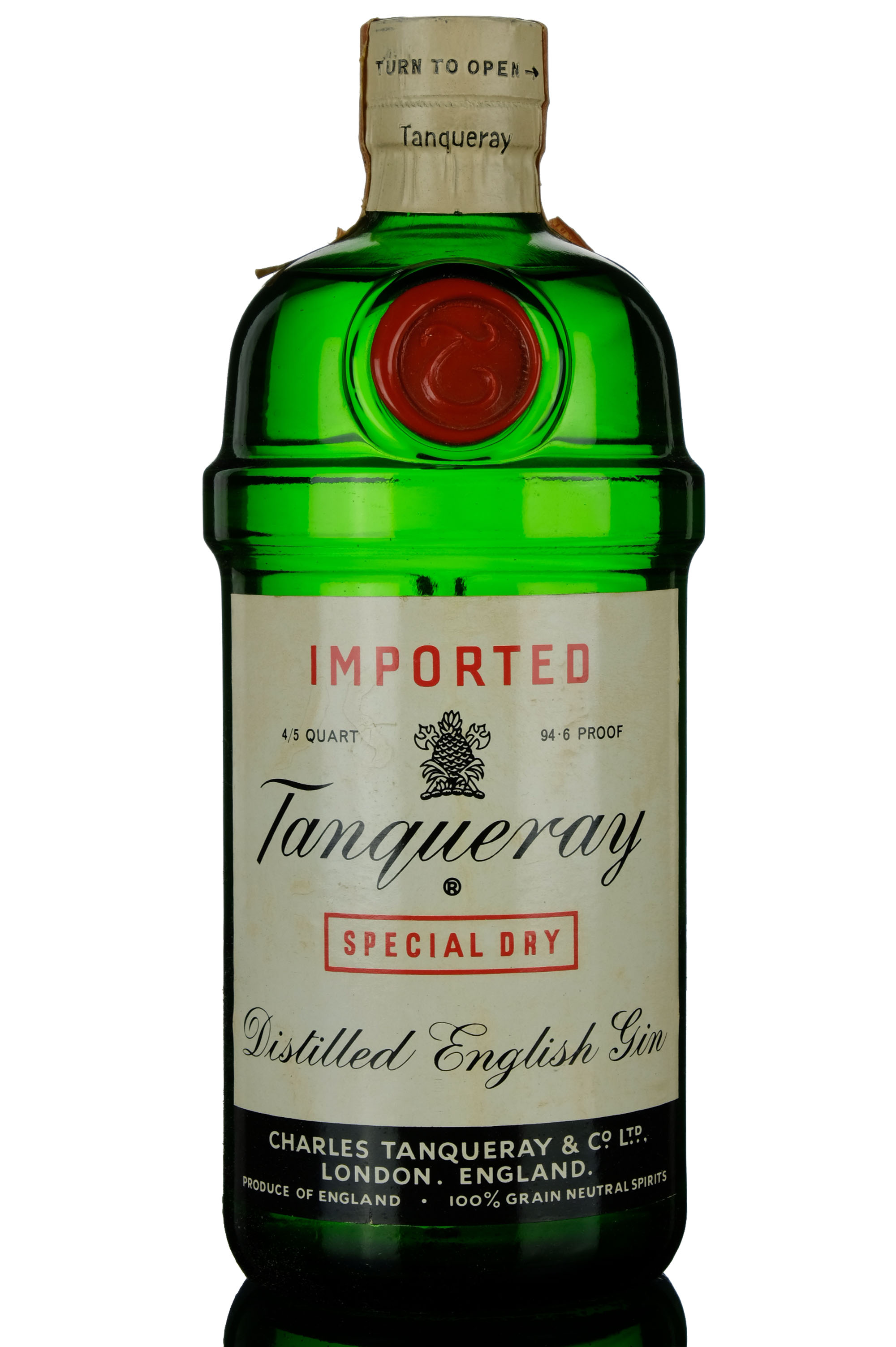Tanqueray Special Dry Gin 1970s