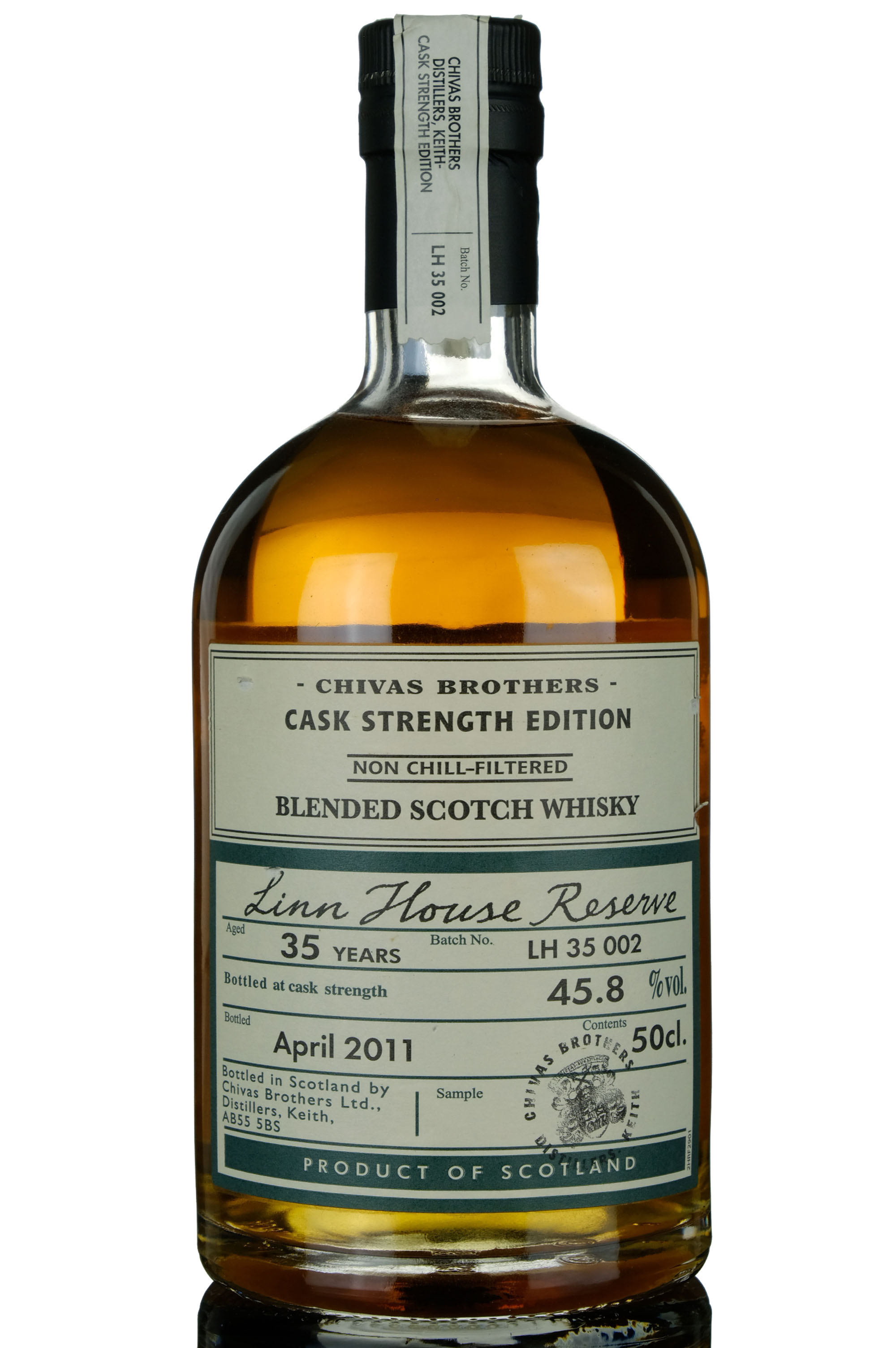 Linn House Reserve 35 Year Old - Chivas Brothers Cask Strength Edition - Batch 2 - 2011 Re