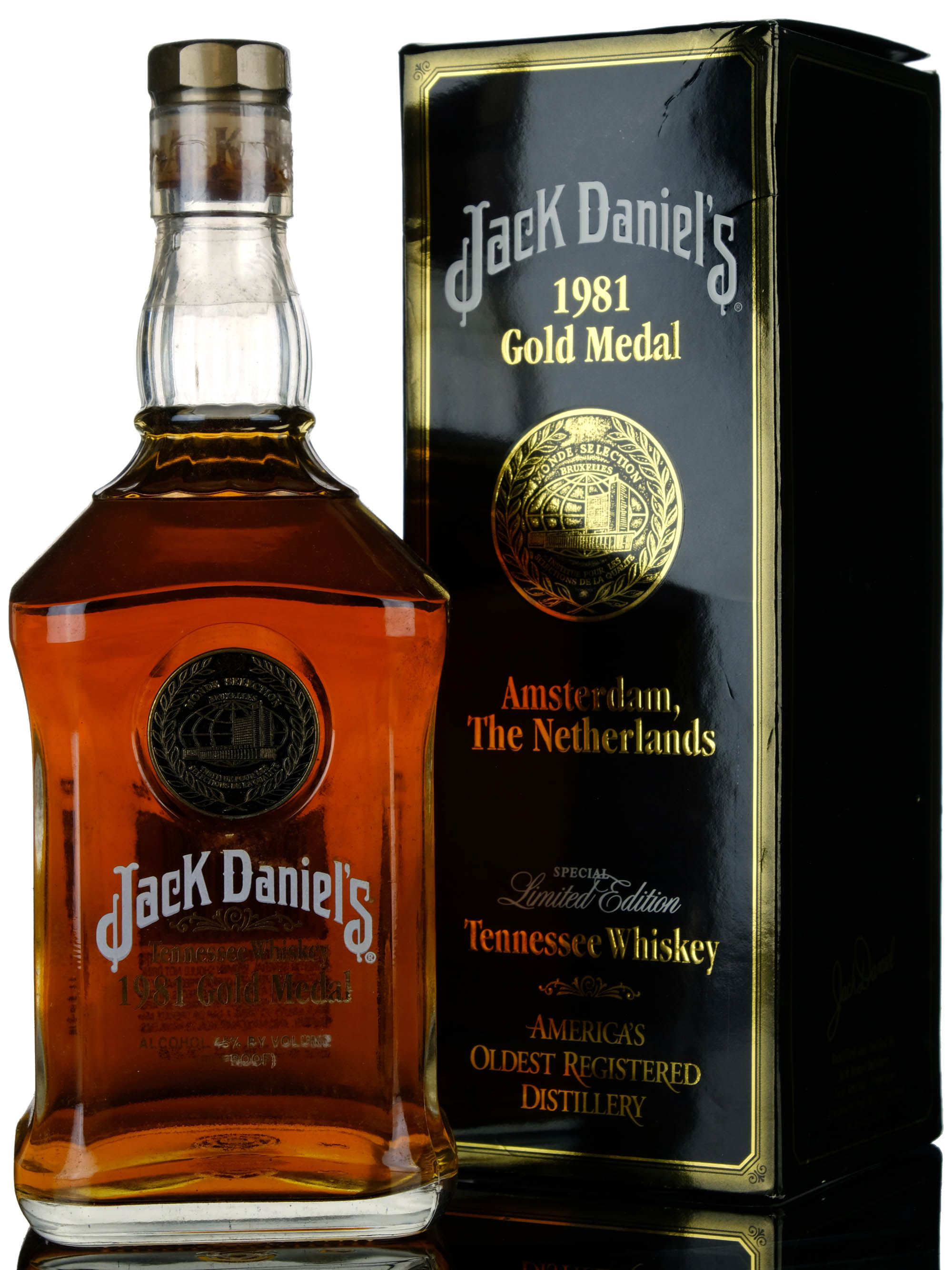 Jack Daniels 1981 Gold Medal - 7th Release