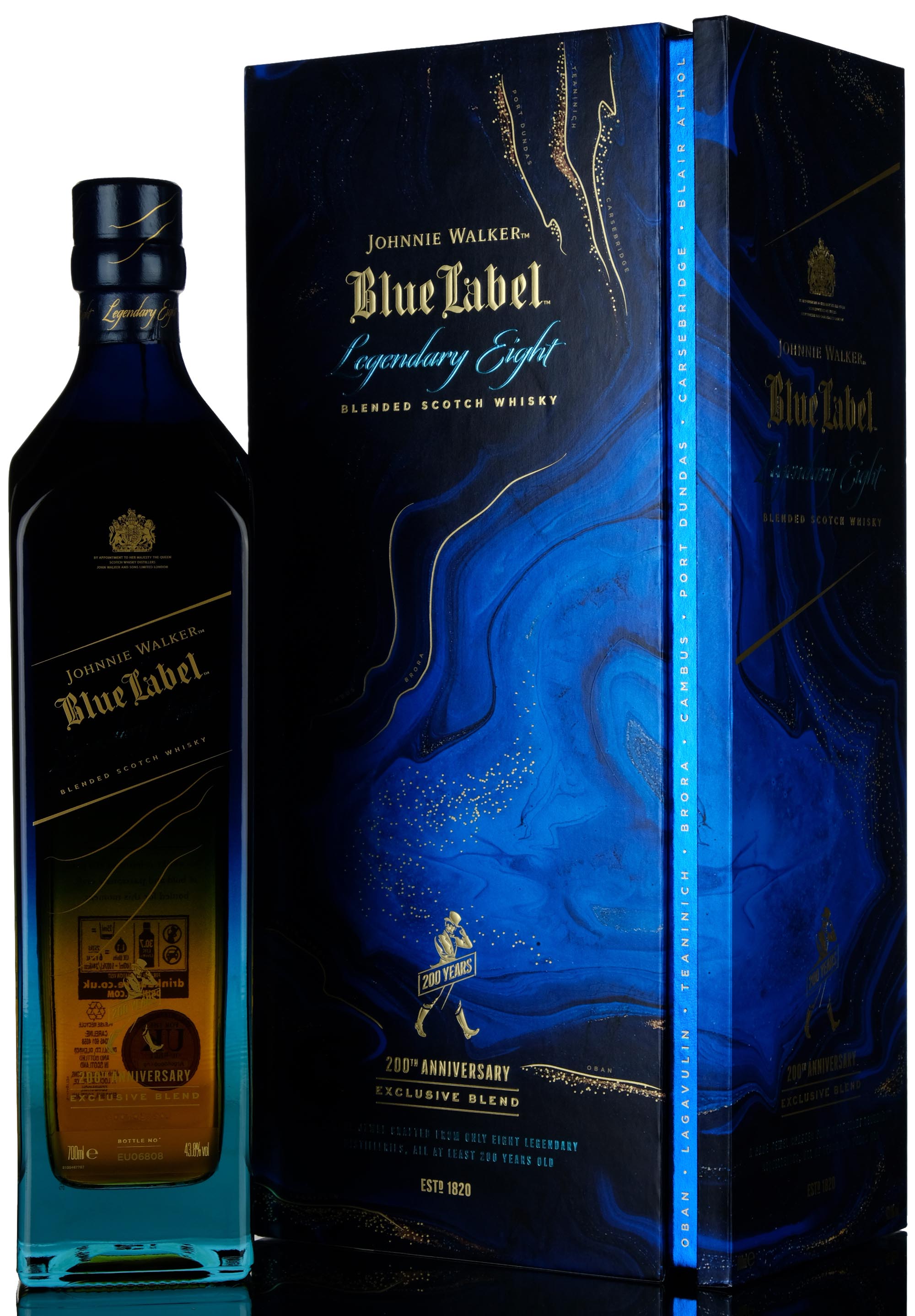 Johnnie Walker Blue Label - 200th Anniversary Legendary Eight