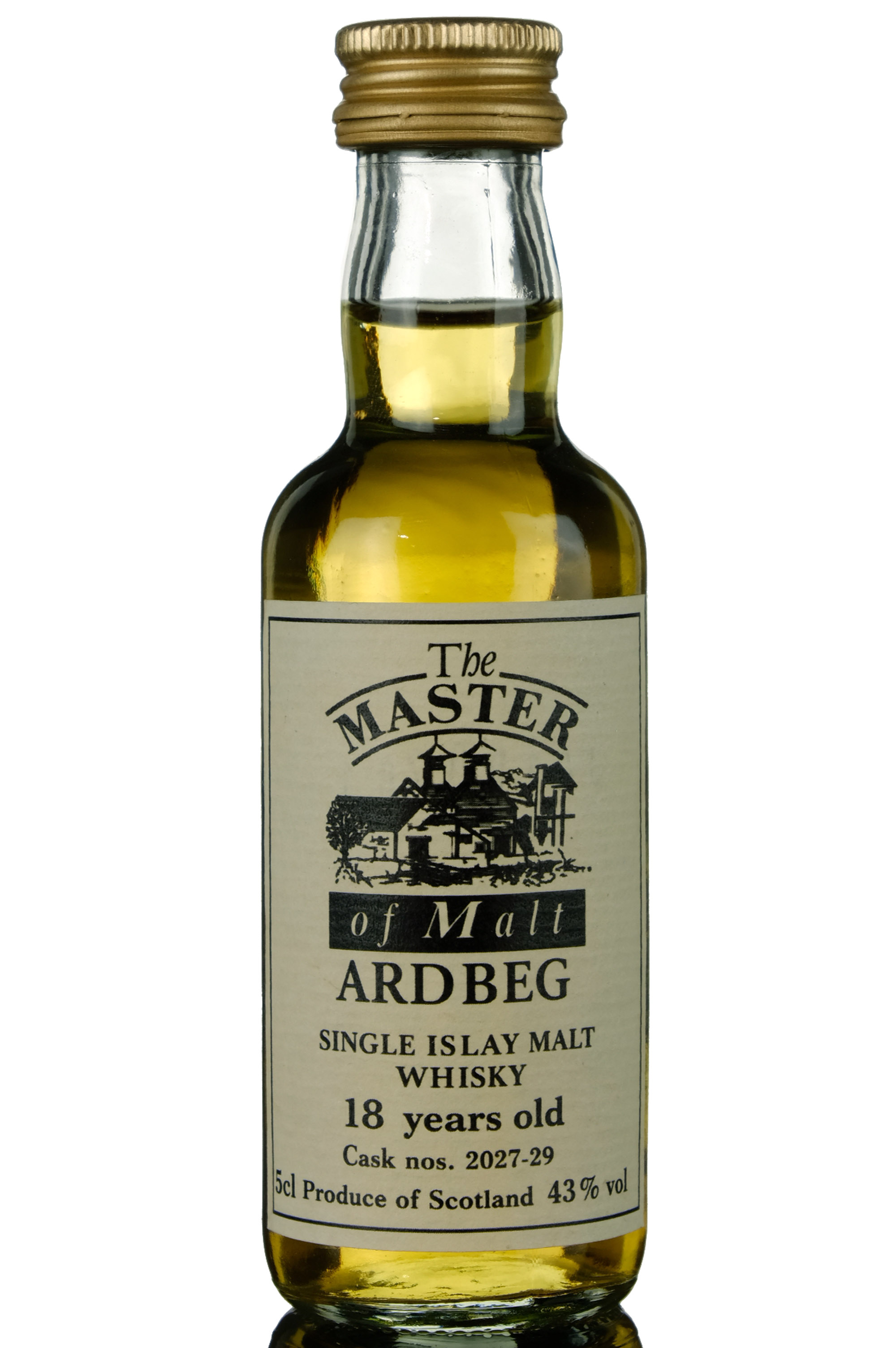 Ardbeg 18 Master Of Malts Miniature