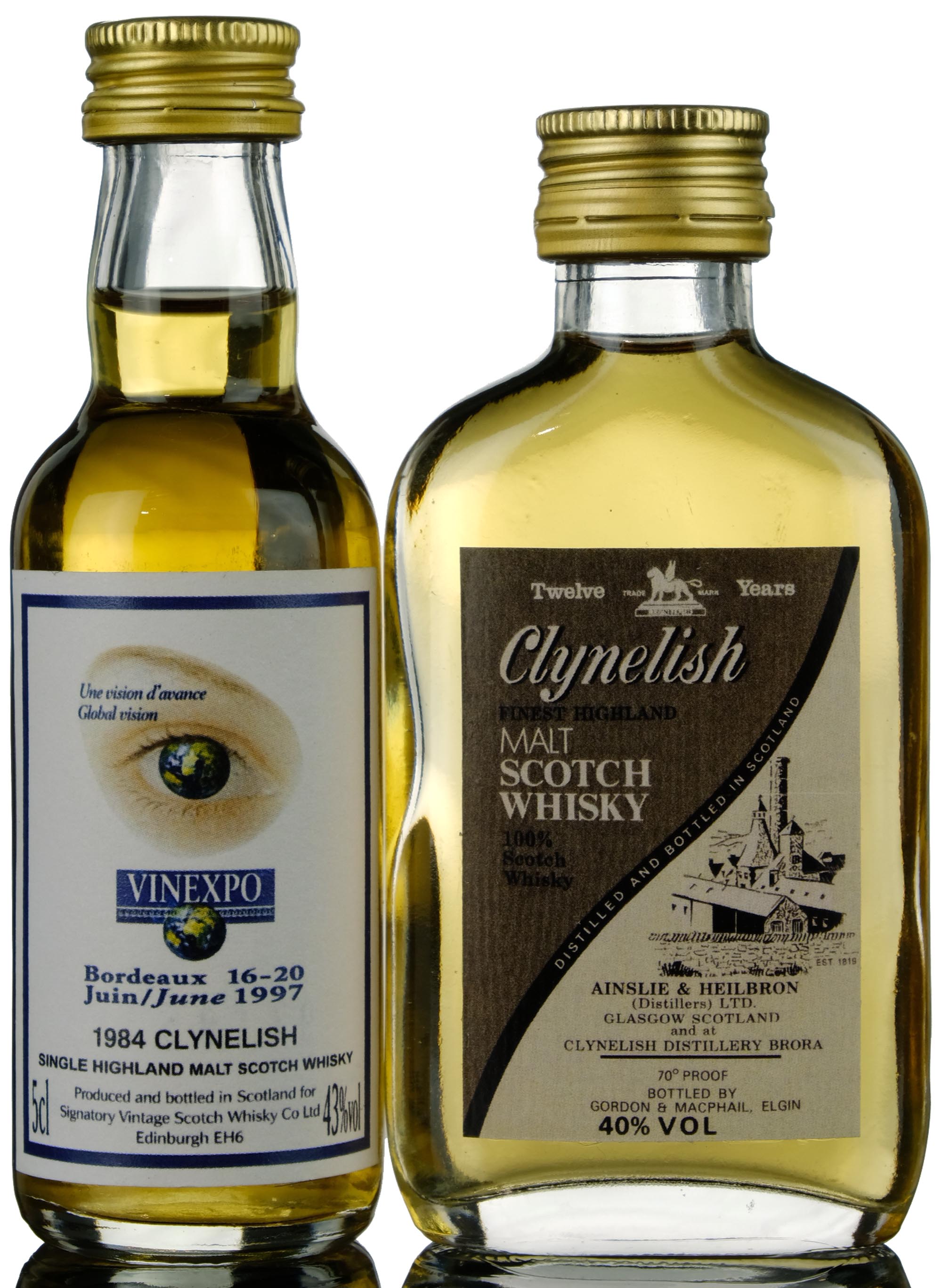 2 X Clynelish Miniatures