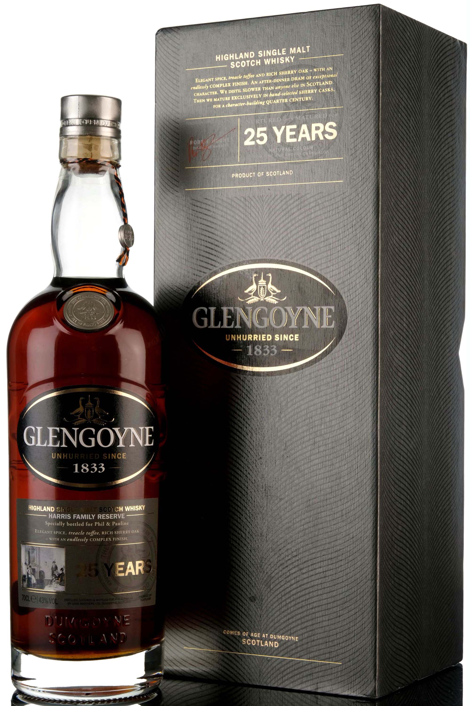 Glengoyne 25 Harris Family Reserve 2015 Release