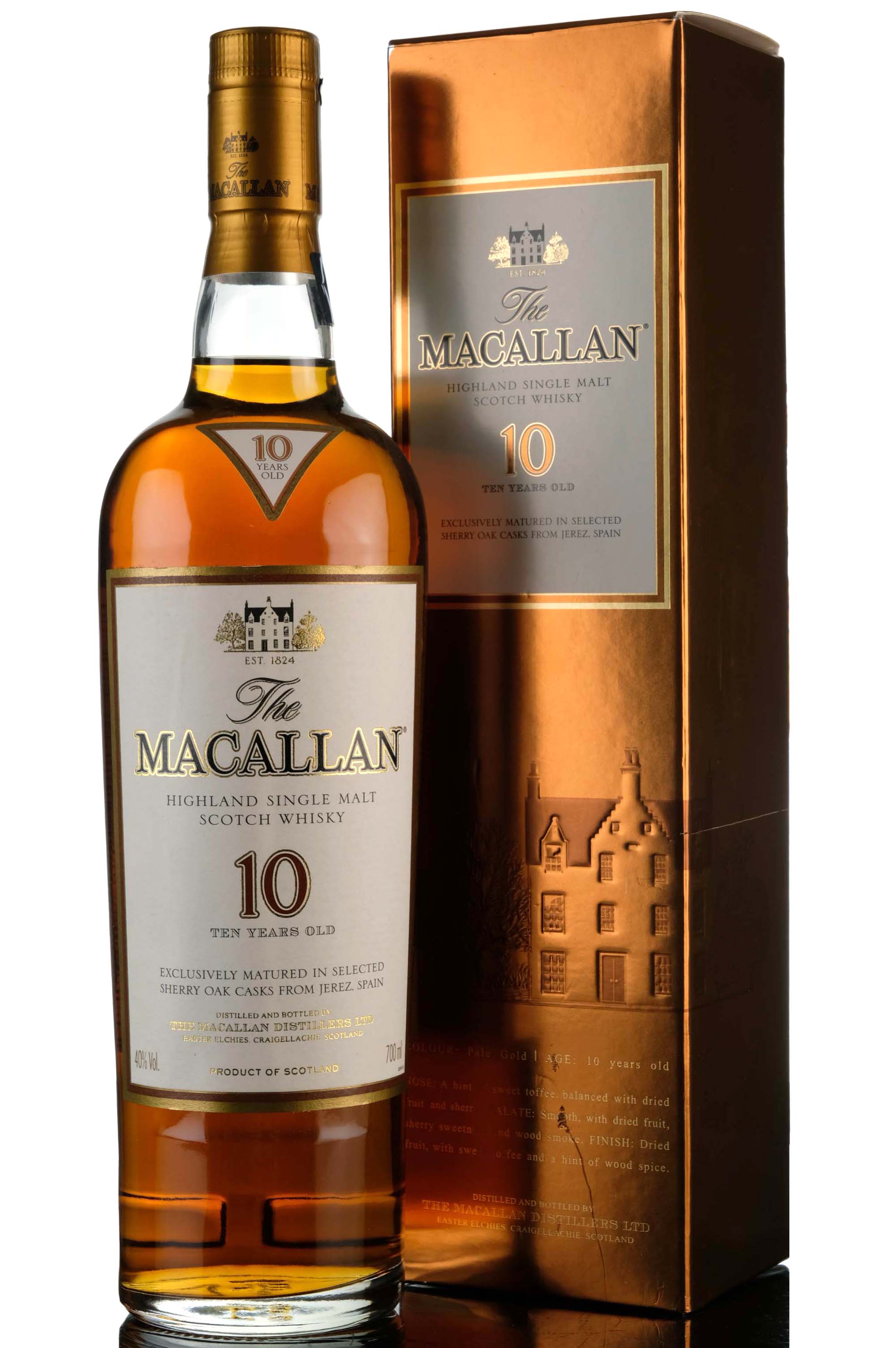 Macallan 10 Year Old - Sherry Cask - Mid 2000s