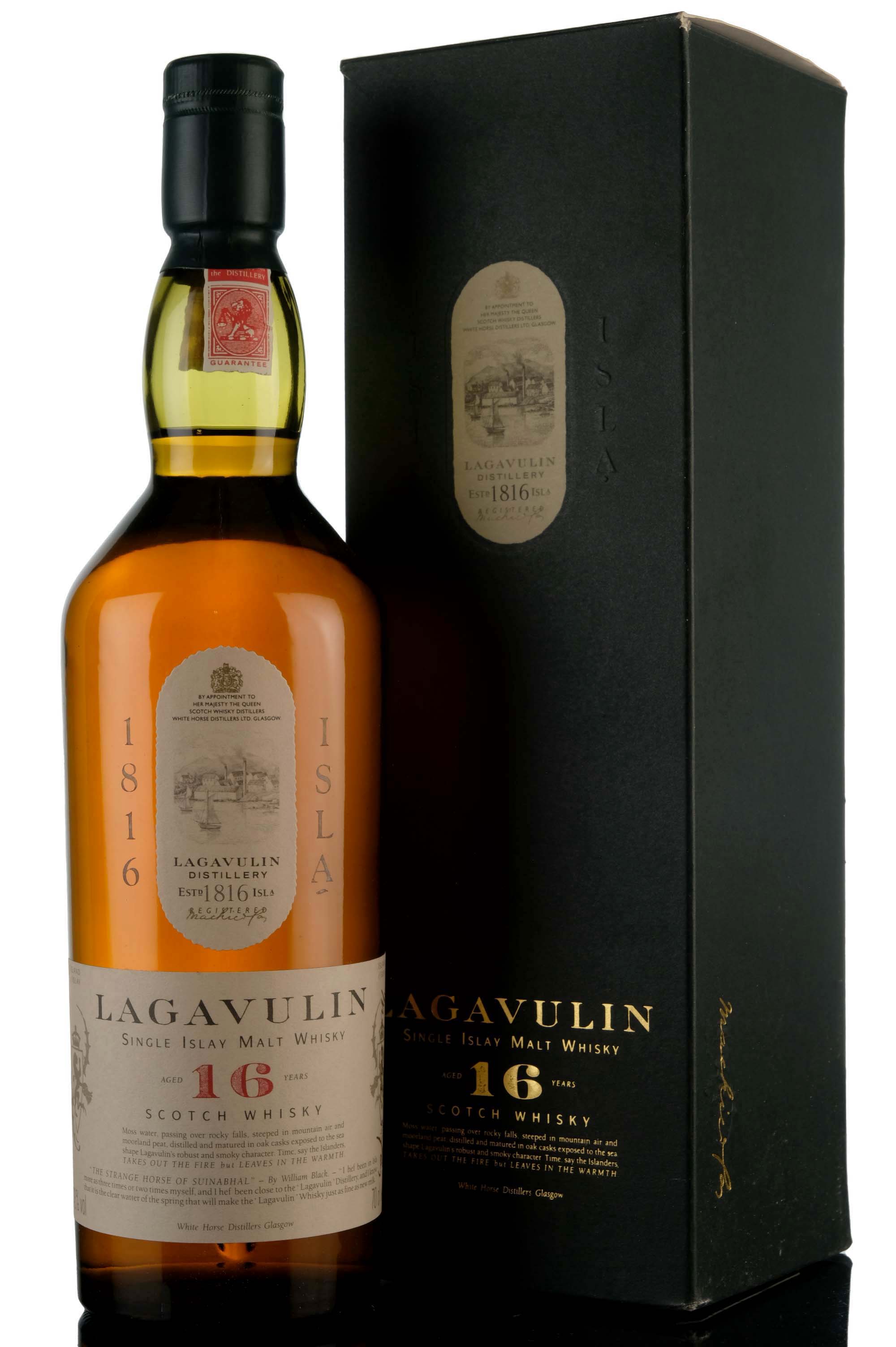 Lagavulin 16 Year Old - White Horse - 1990s